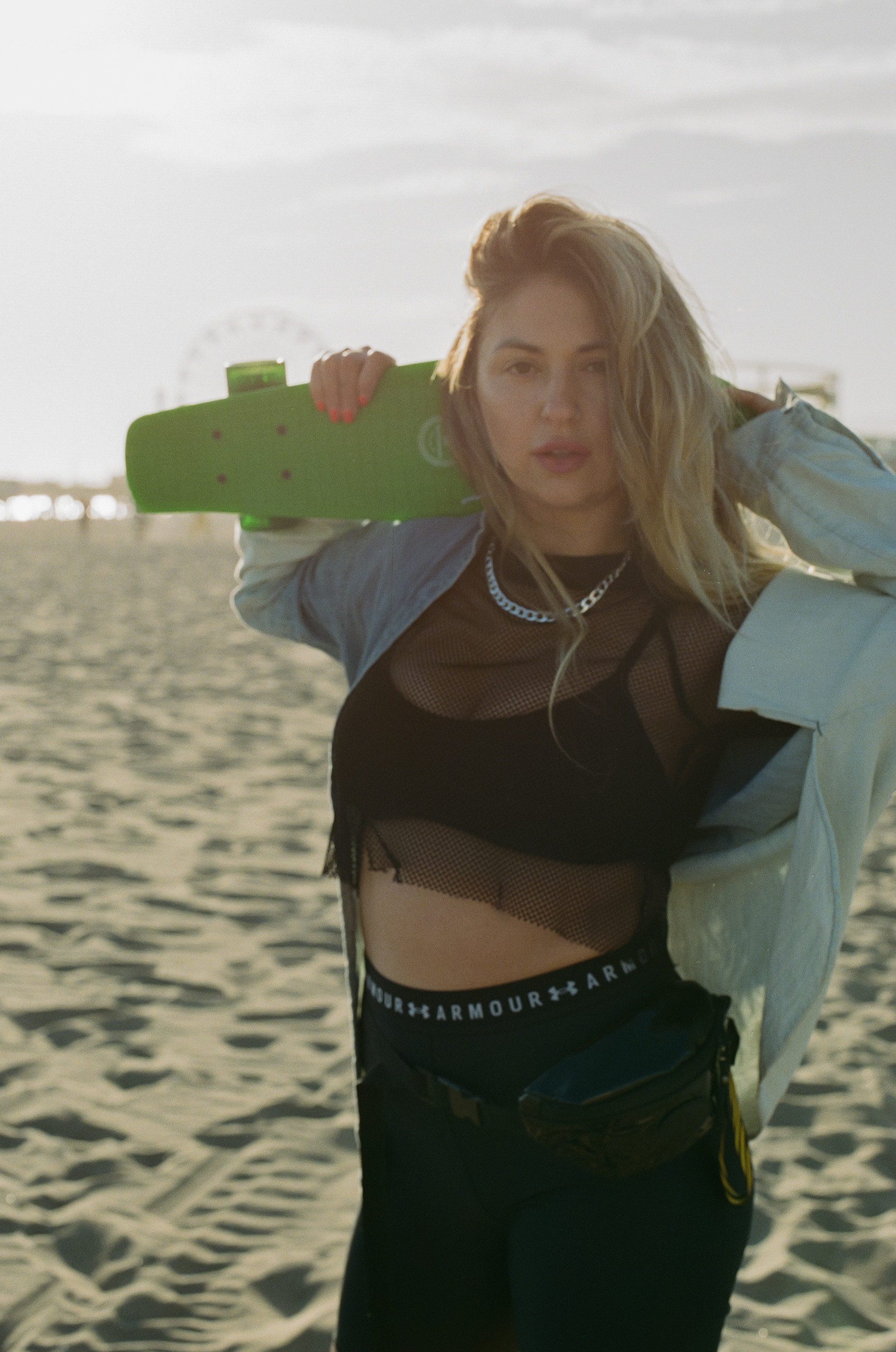 Female portrait. Film photographer in Los Angeles Anastasiya Pankova