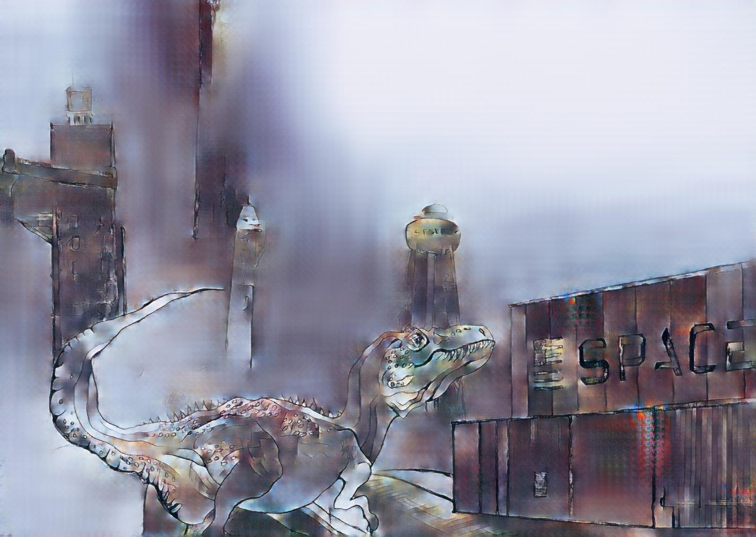 ФАНТОМ/ДИНО/РОБОТЫ. Междисциплинарная художница Мария Кокунова Санкт-Петербург