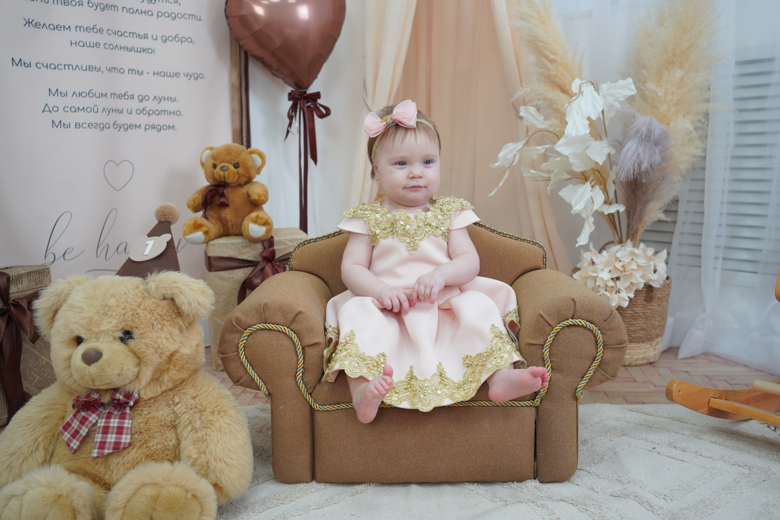 Фотоссесия на Годик для Девочки. Детская Фотостудия ГОДОВАСИКИ в Санкт-Петербурге фотосесия на годик