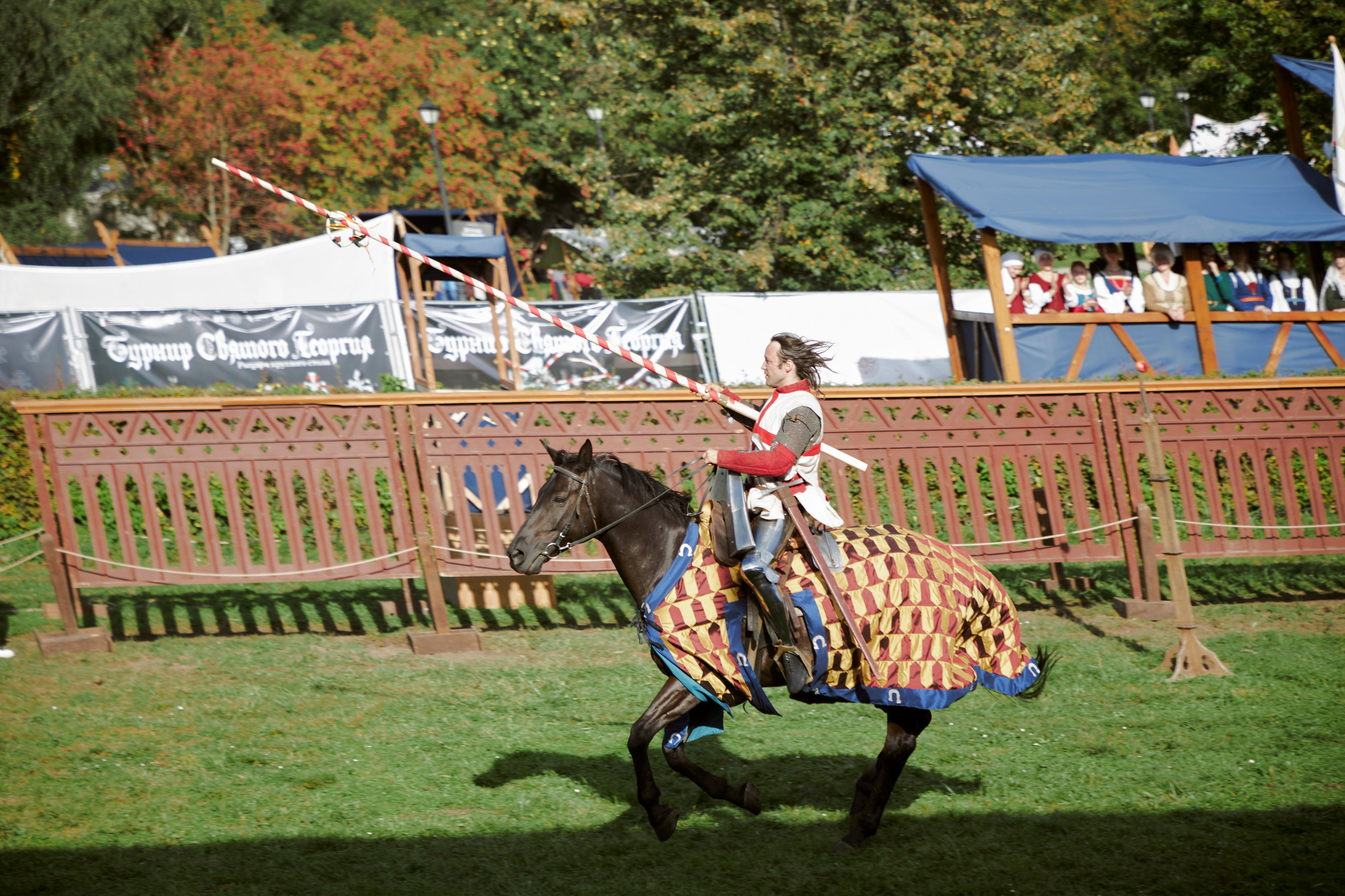 Рыцарский турнир в Москве. Анна Потявина. Фотограф Москва
