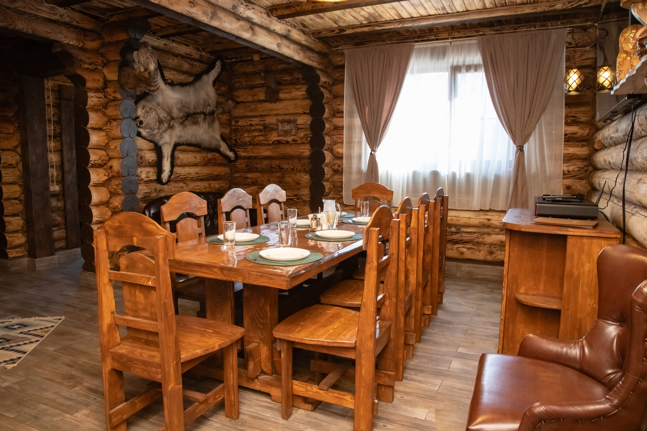 Дом «Охотничий». Банный комплекс «С легким паром»