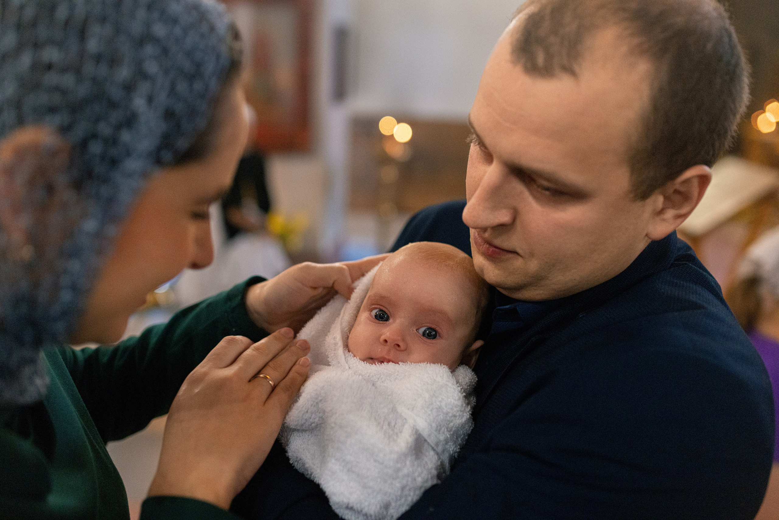 Крещение Алины. Дмитрий Шульгин, портретный фотограф в Воронеже