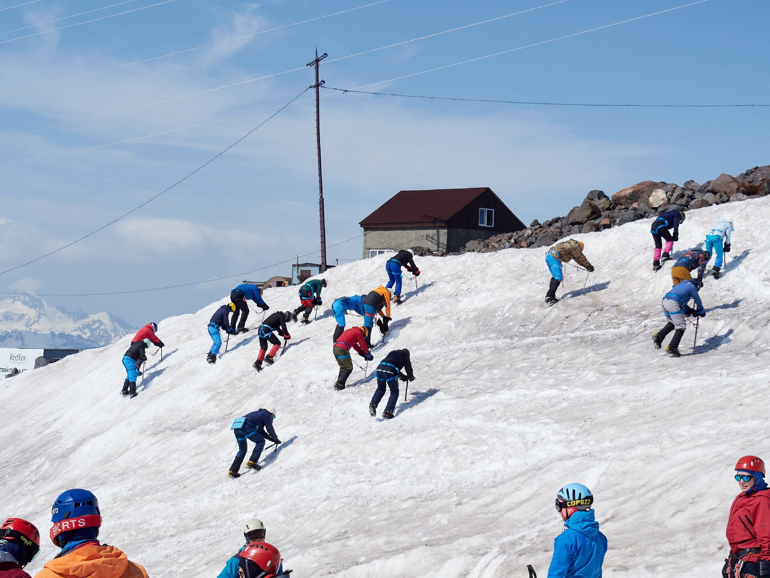 Горный, высотный Фотограф на Эльбрусе Георгий