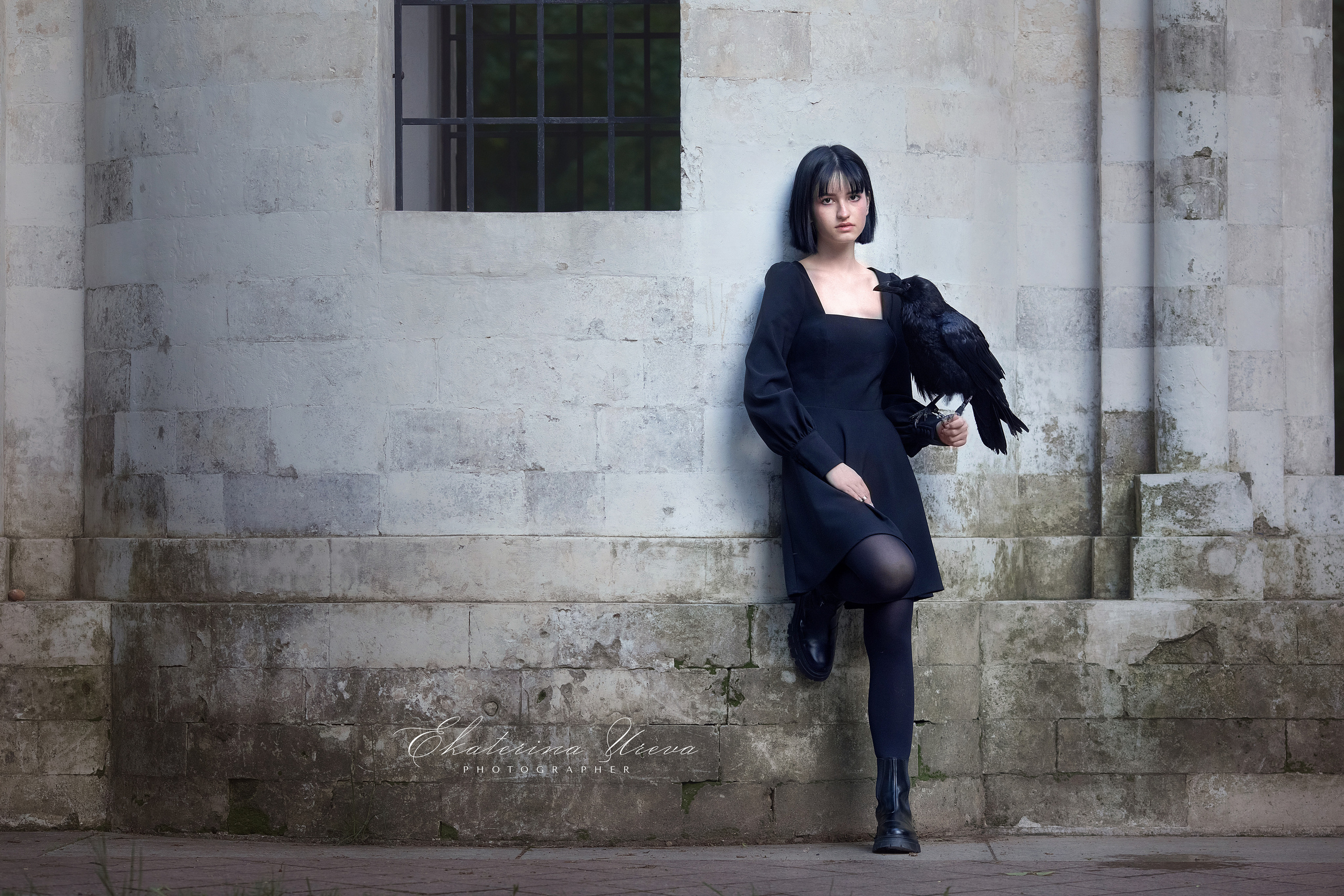 Raven. Children’s and family photographer Ekaterina Ureva in Moscow