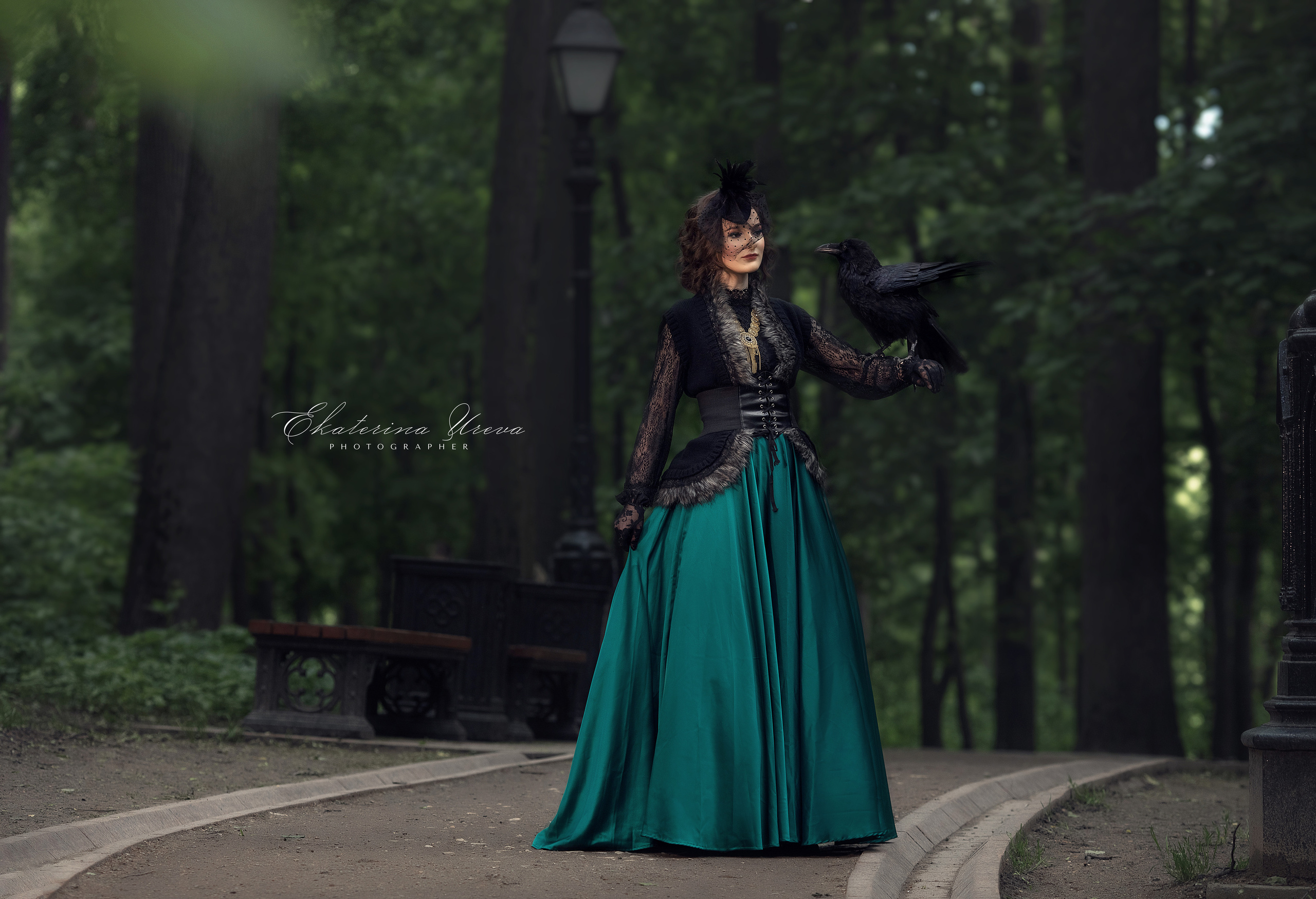 Raven. Children’s and family photographer Ekaterina Ureva in Moscow