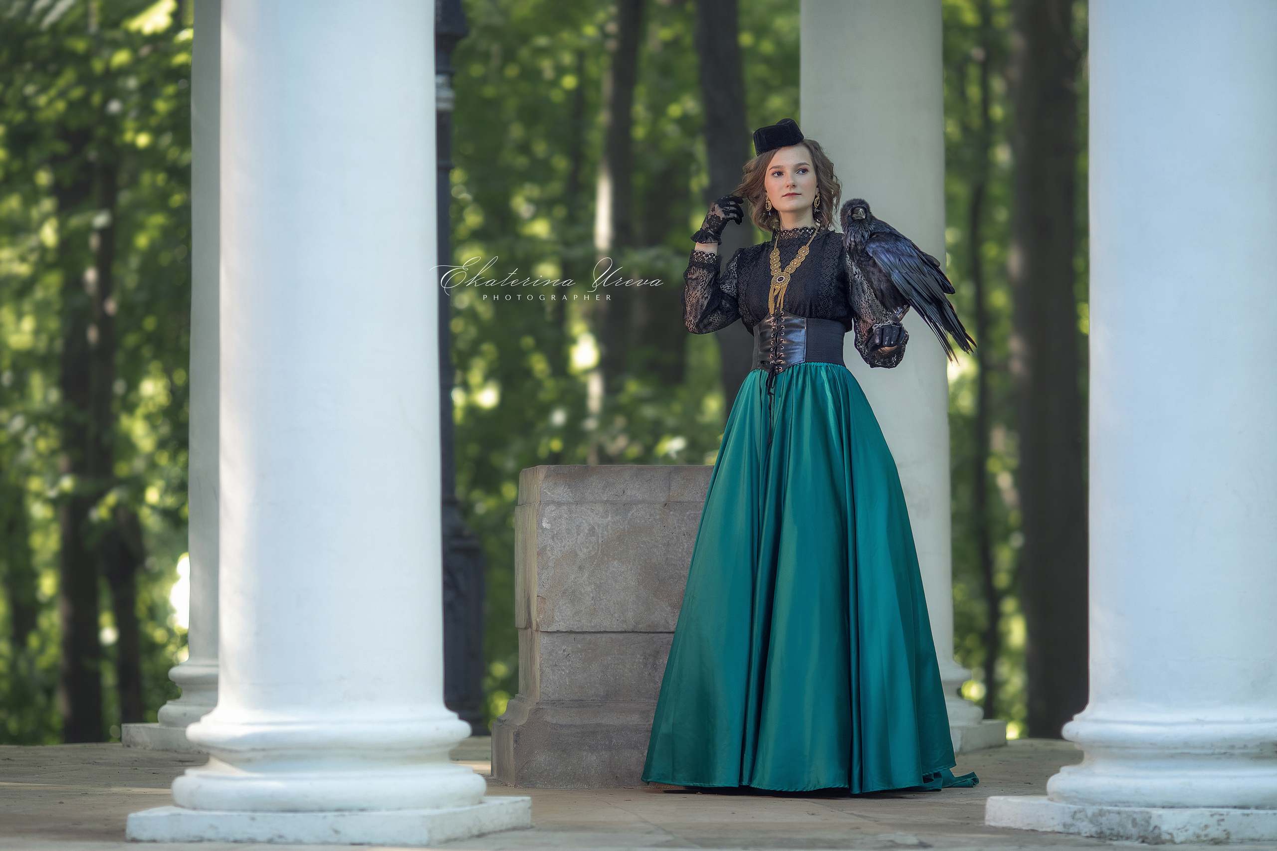 Raven. Children’s and family photographer Ekaterina Ureva in Moscow