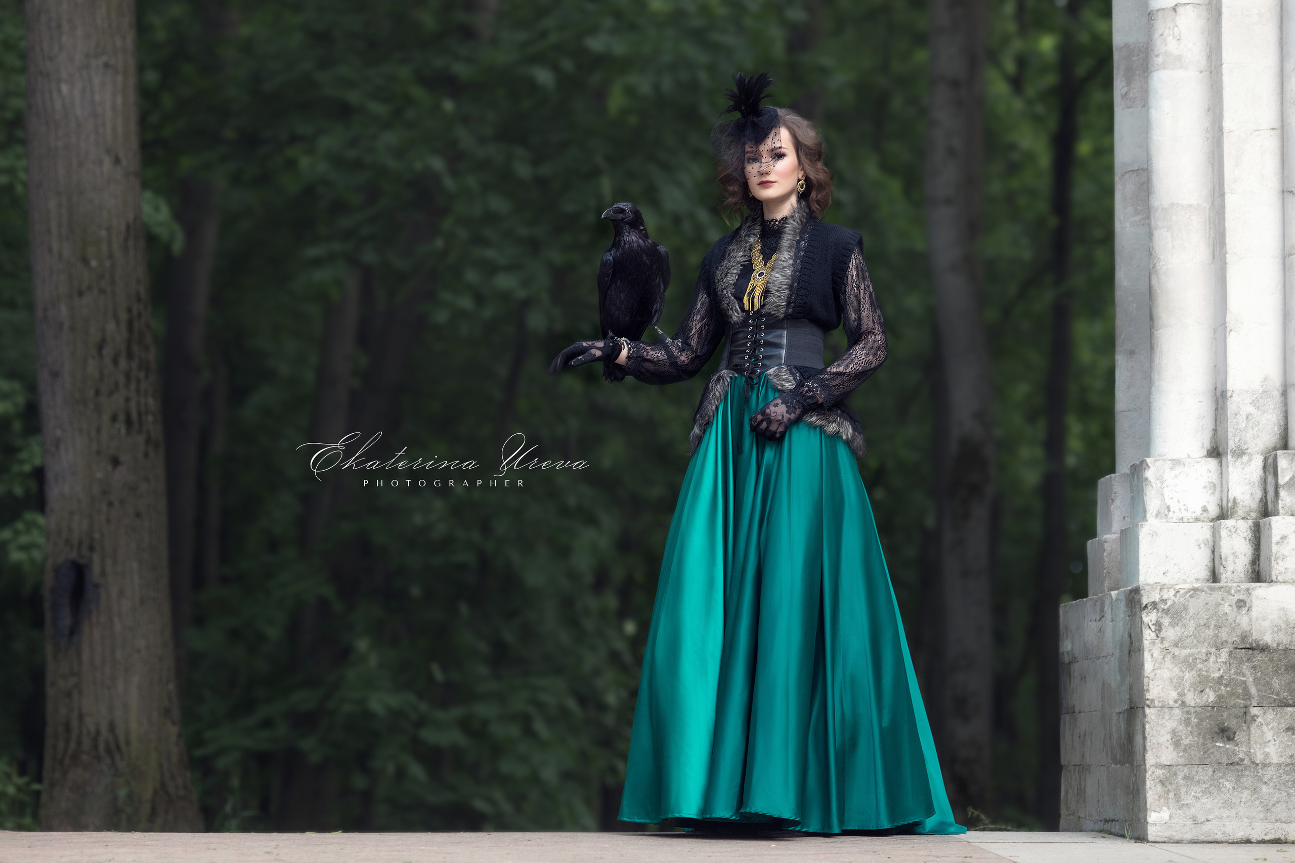 Raven. Children’s and family photographer Ekaterina Ureva in Moscow