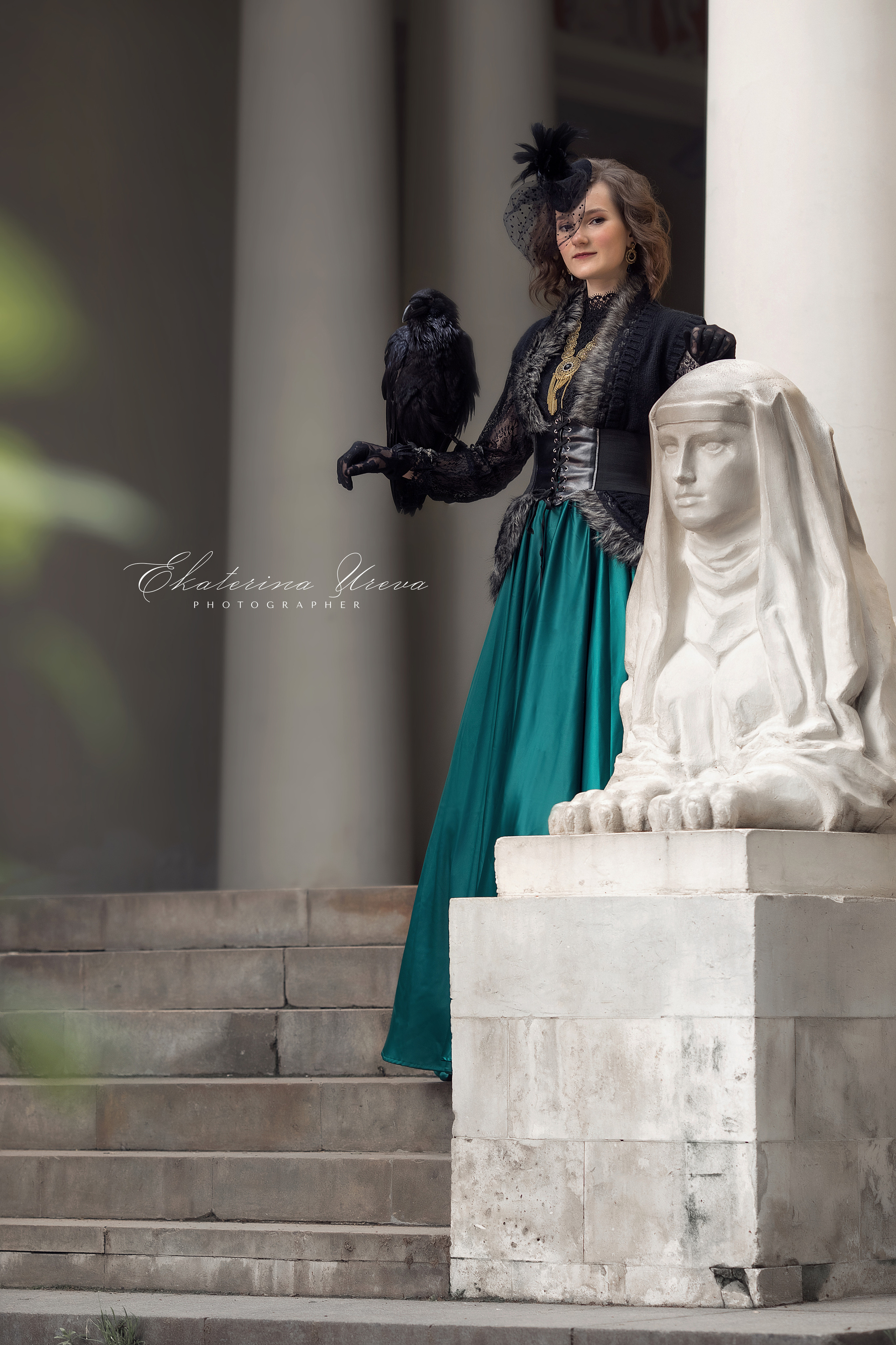 Raven. Children’s and family photographer Ekaterina Ureva in Moscow