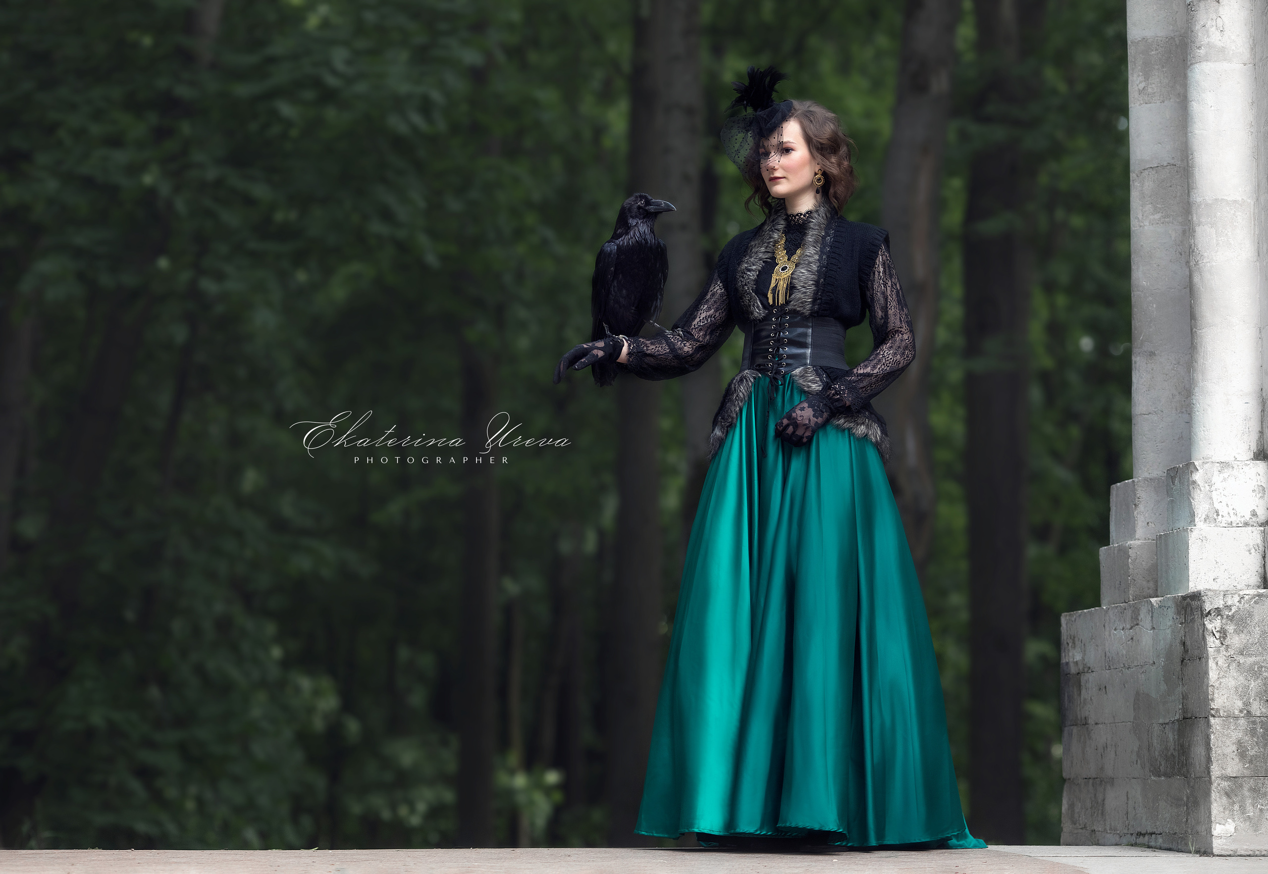 Raven. Children’s and family photographer Ekaterina Ureva in Moscow