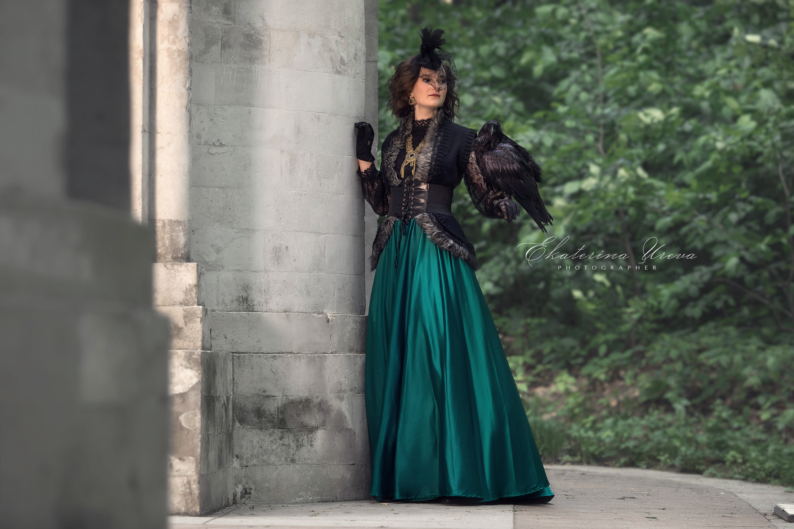 Raven. Children’s and family photographer Ekaterina Ureva in Moscow