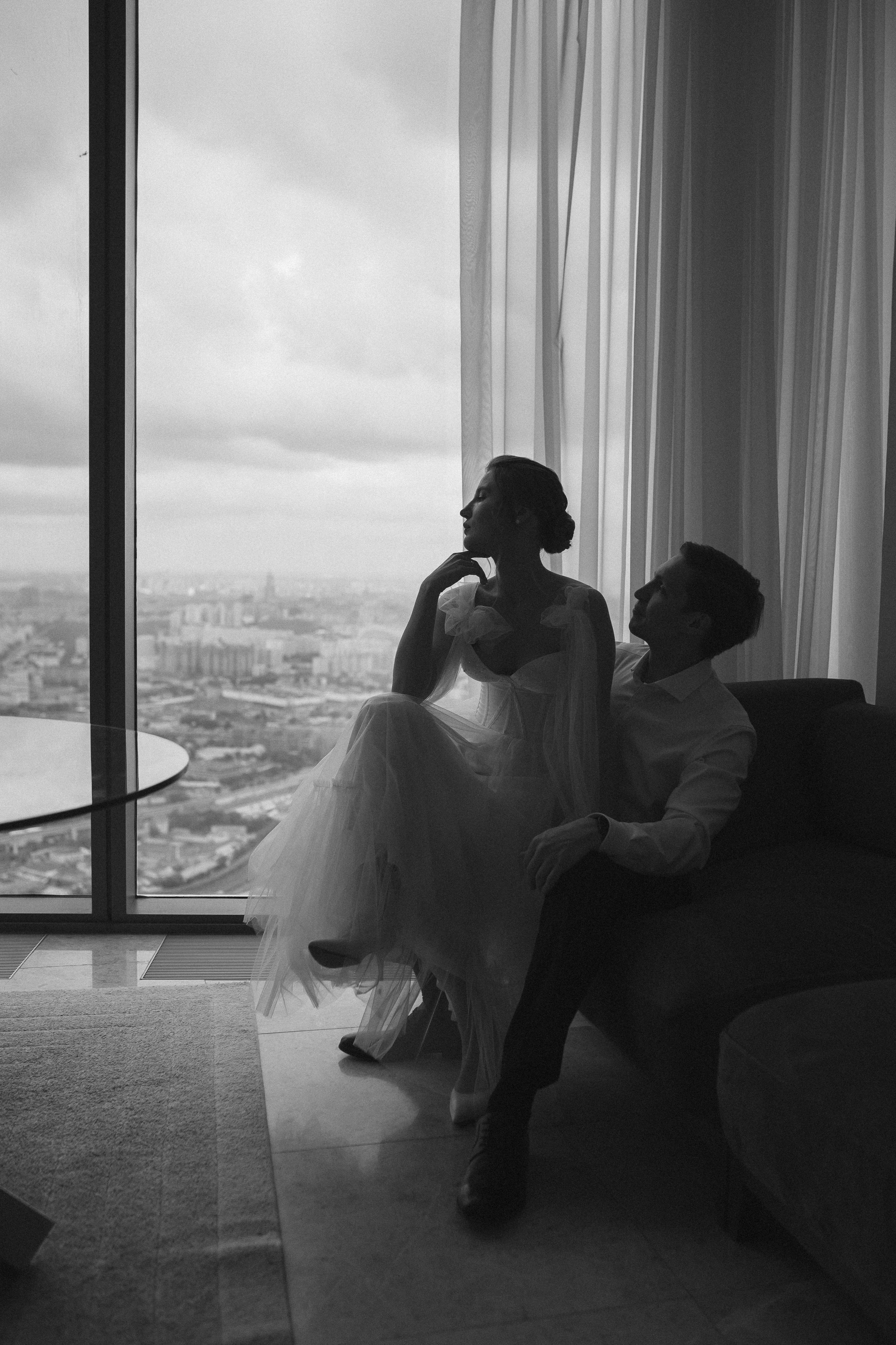 Свадебная фотосессия в Москва-Сити/регистрация в Panorama 360. Свадебный фотограф в Москве Мария Крош