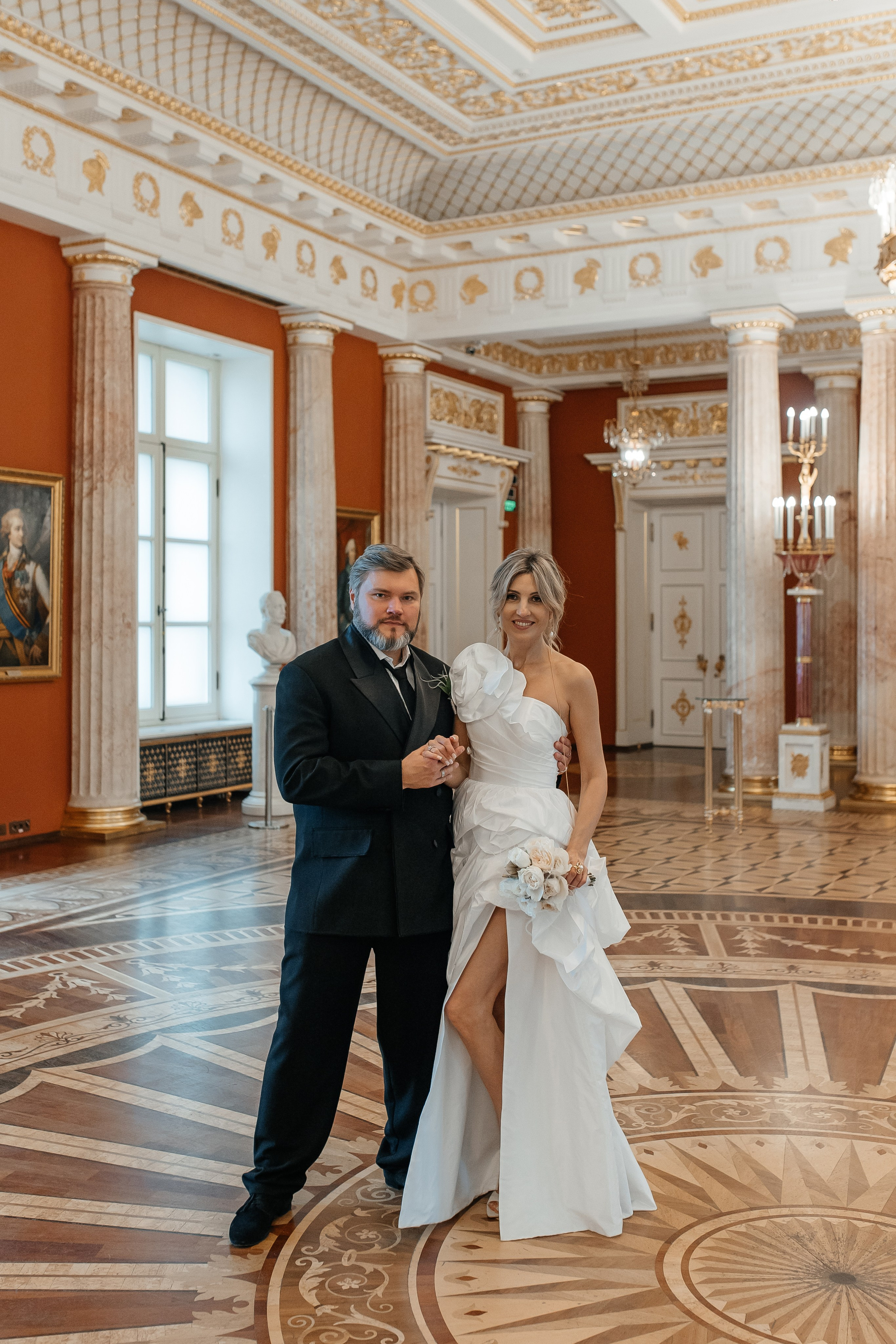 Регистрация брака в Большом Дворце Царицыно Таврический зал