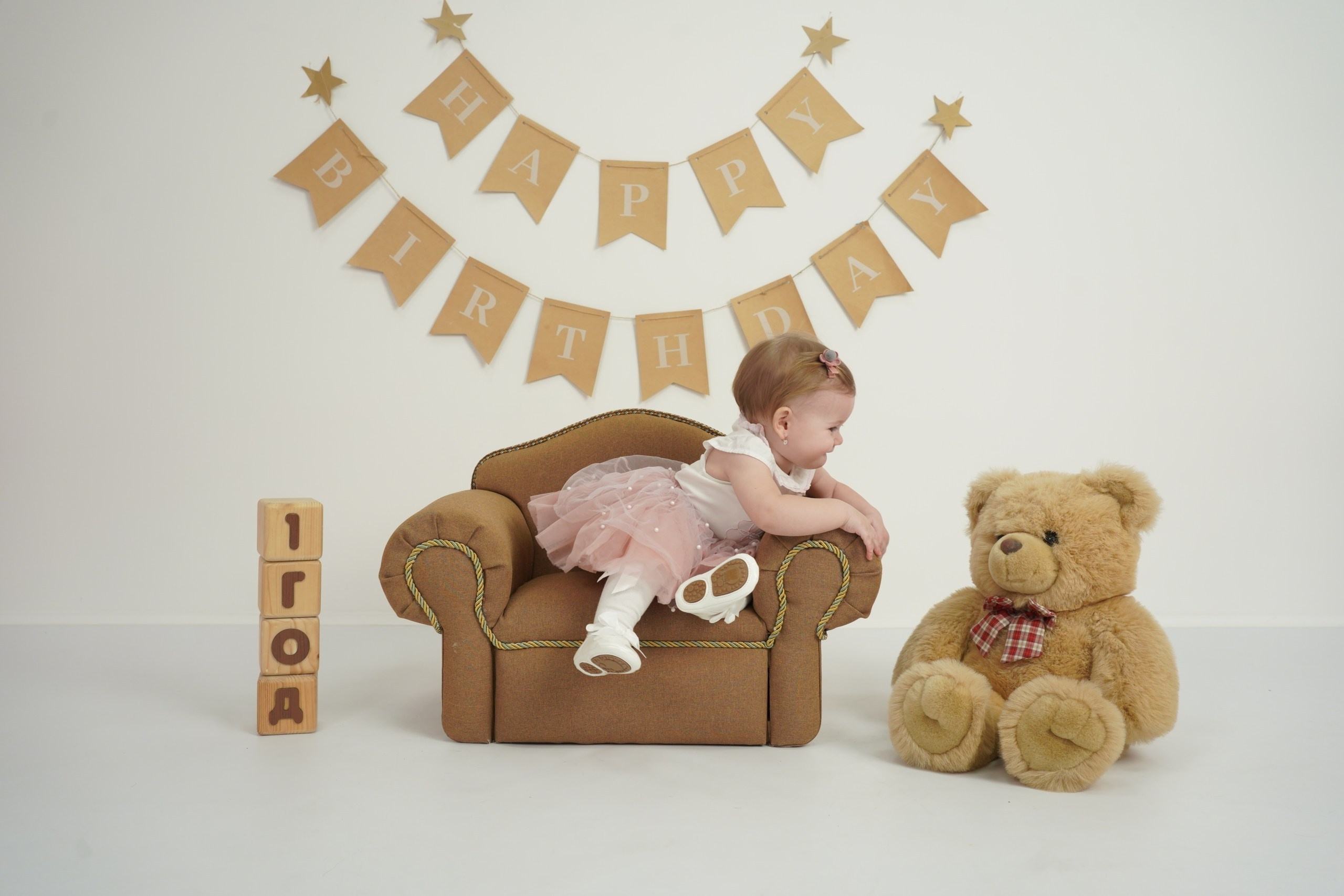 Фотоссесия на Годик для Девочки. Детская Фотостудия ГОДОВАСИКИ в Санкт-Петербурге фотосесия на годик