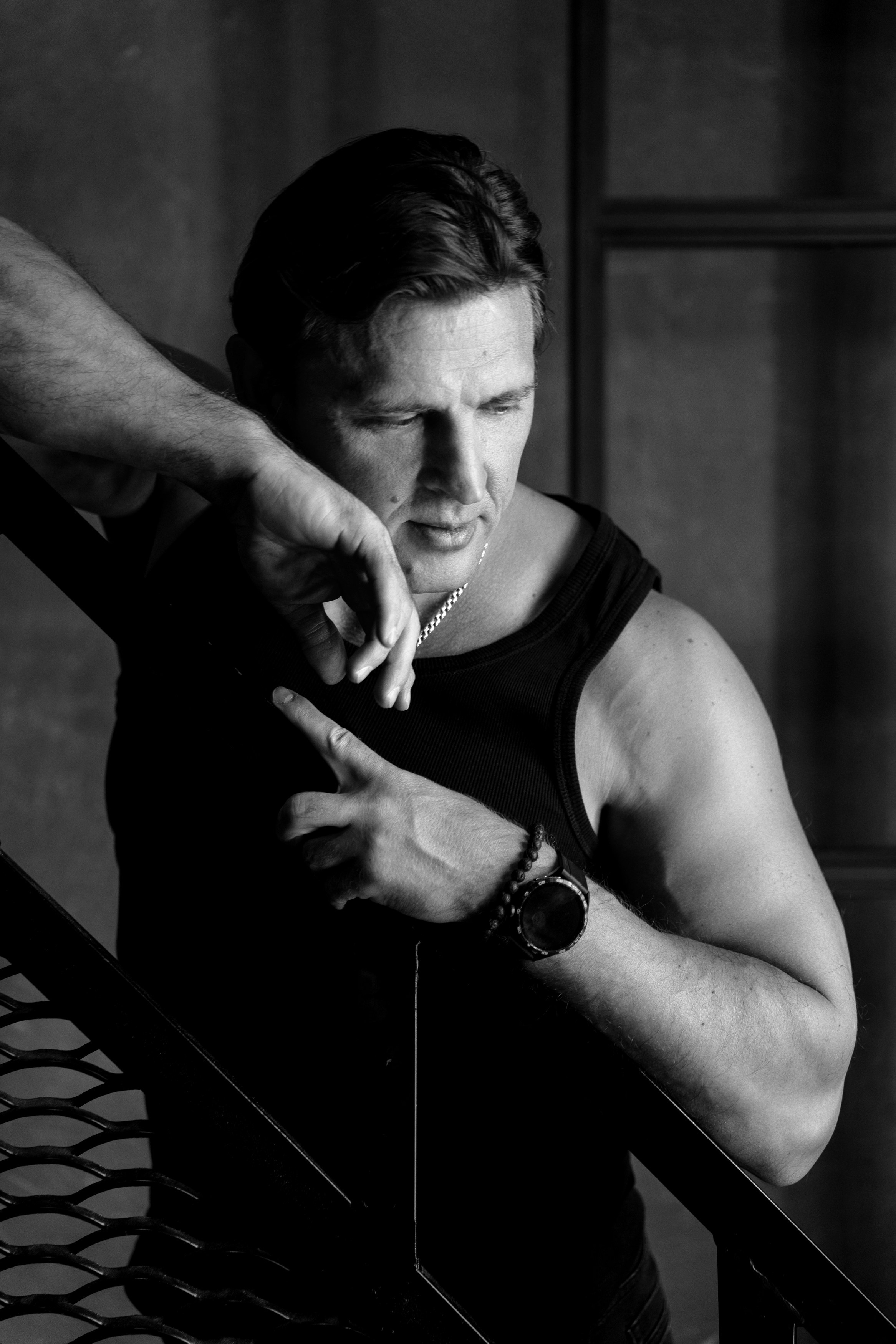 Мужская фотосессия в Москве. Портретный фотограф Олеся Владимирова в Москве