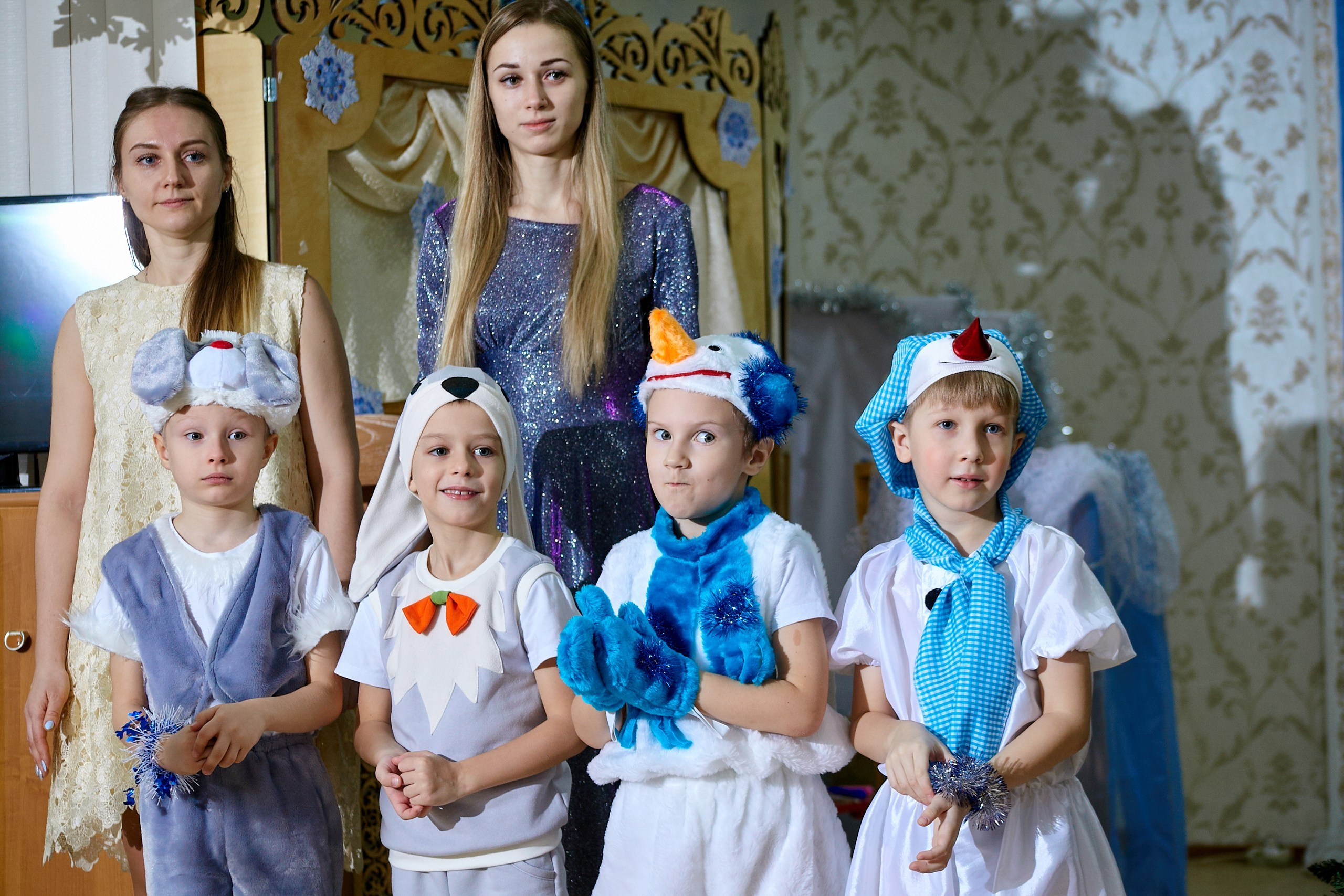 Новогодний утренник. Выпускной альбом Новосибирск