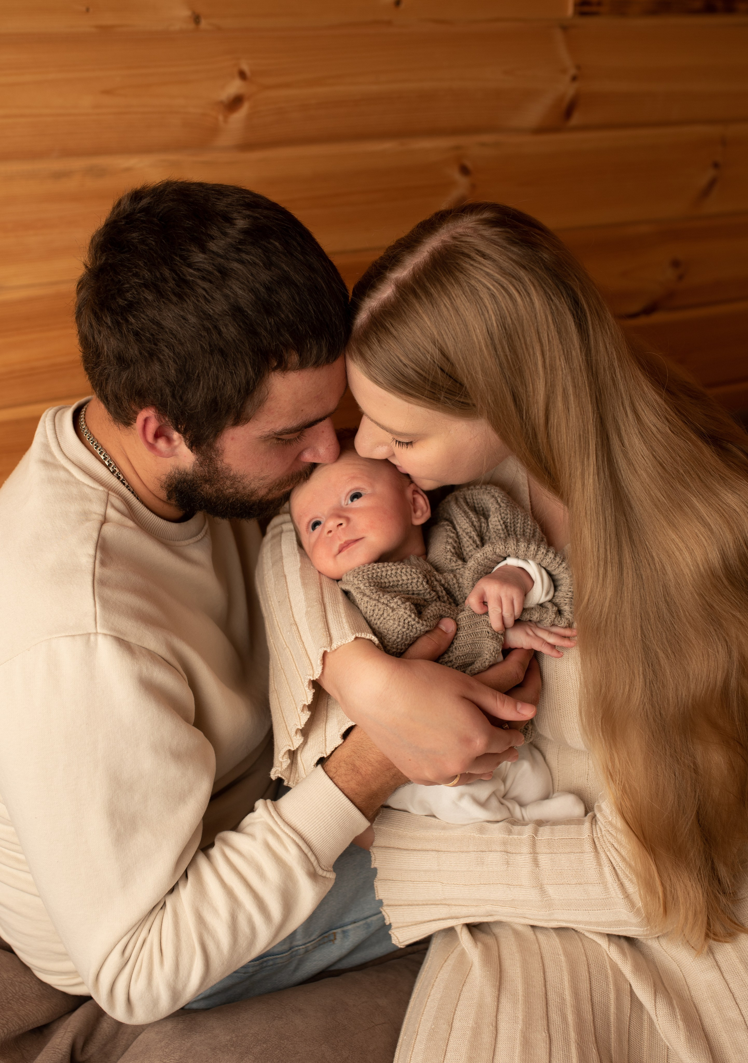 Фотосессия для Жени и его родителей. Фотограф новорожденных и детей до года в Челябинске Иванова Елена