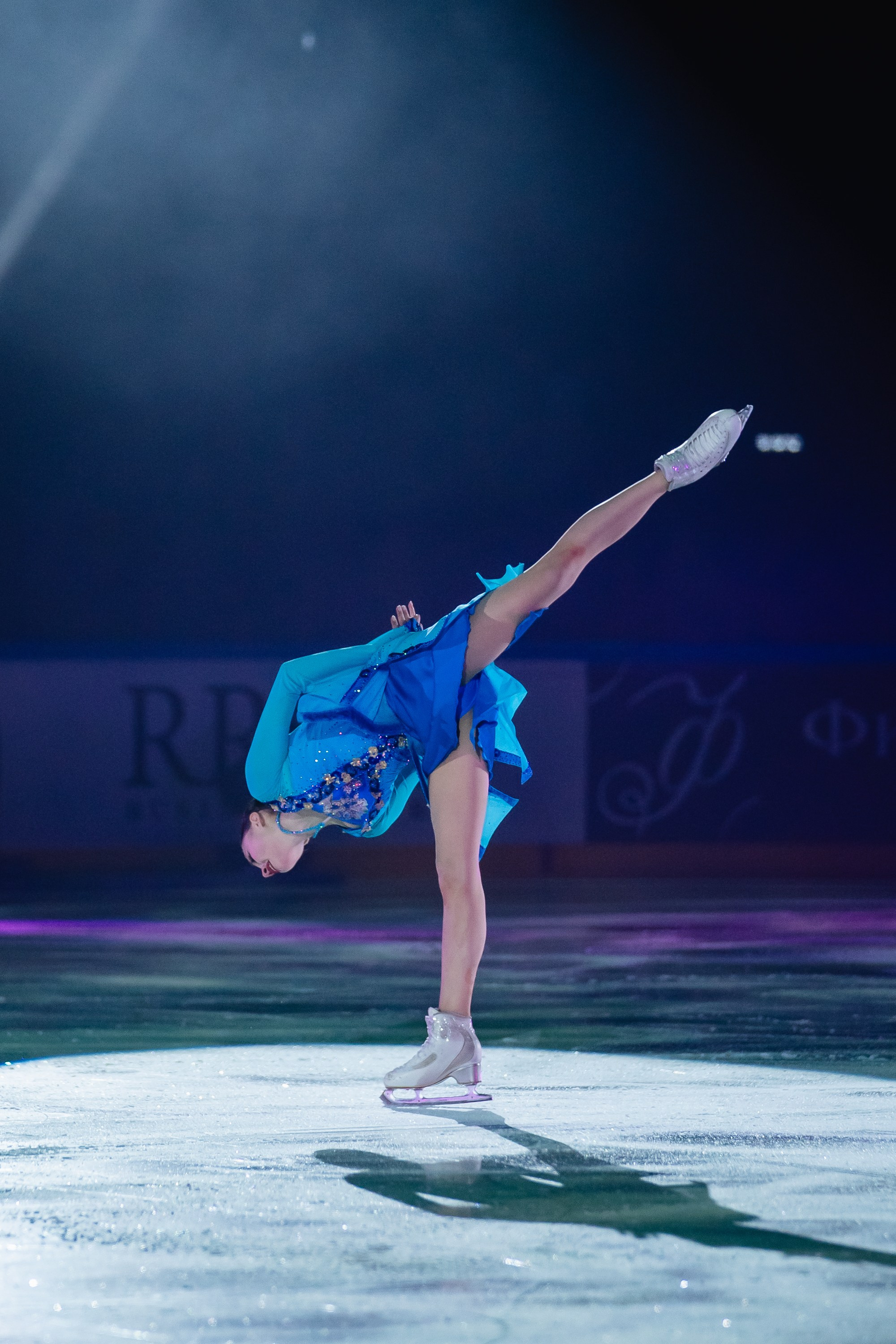 Шоу «Чемпионы на льду» в Новосибирске. Воробьева Ксения — Спортивный и танцевальный фотограф Новосибирск
