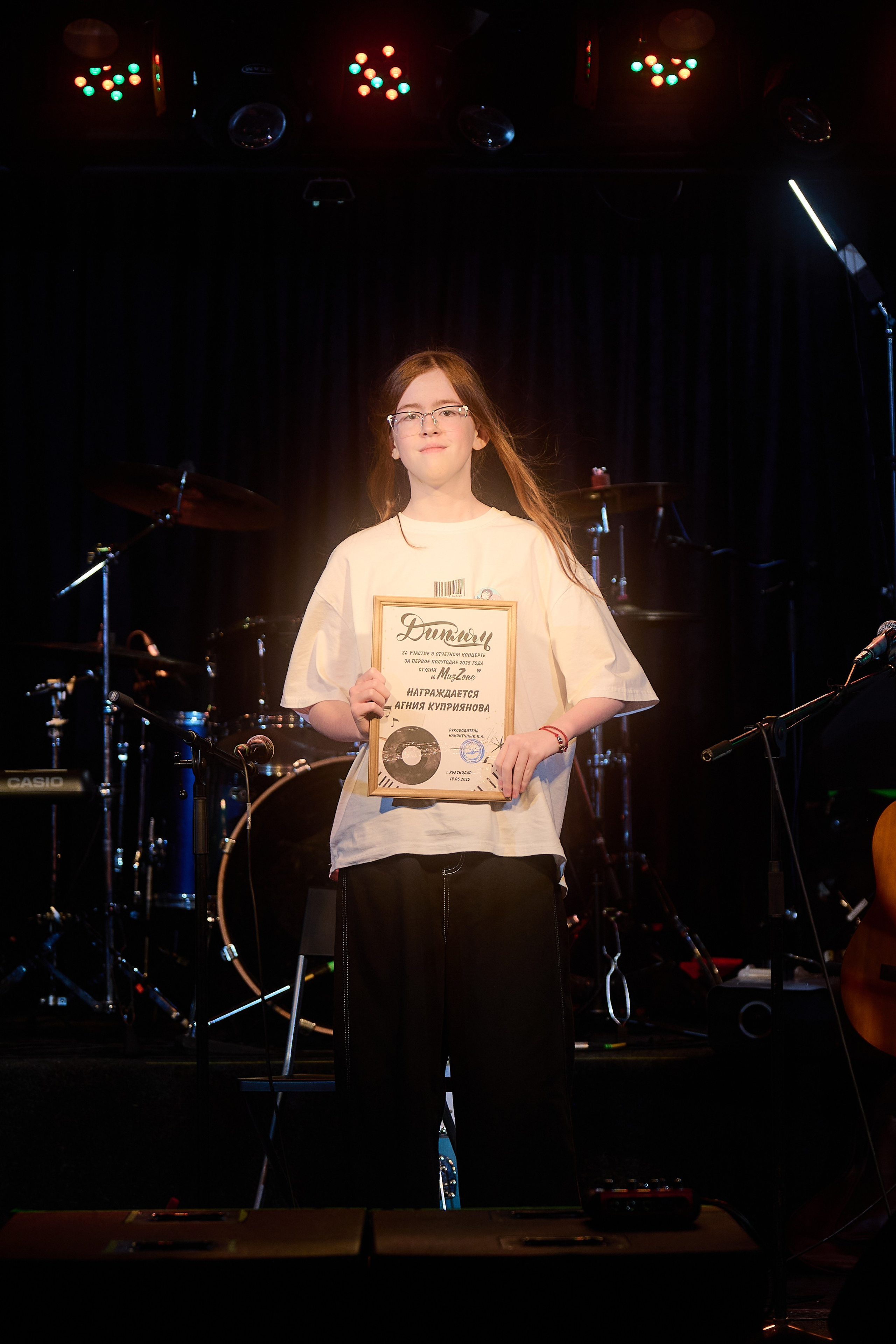 Отчётный концерт музыкальной школы MuzZone (18 мая 2025). Профессиональный фотограф (Краснодар) Роман Гончаров