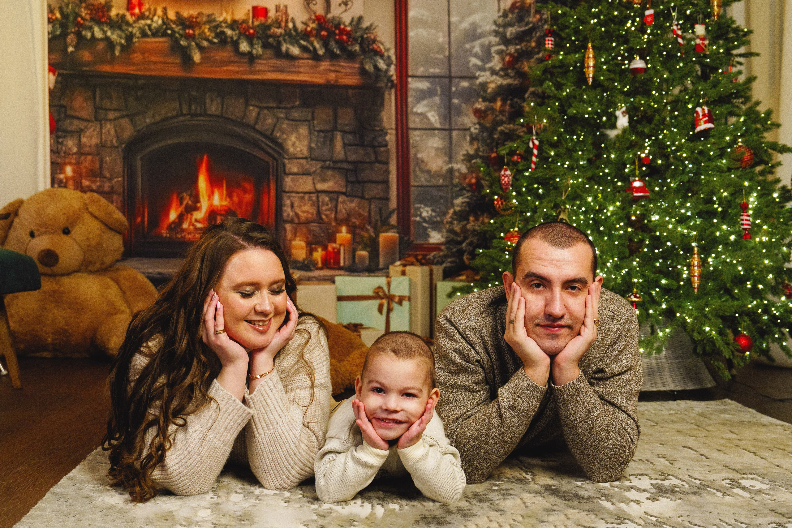 Новый год у нас в студии. Фотомастерская Воробьевых