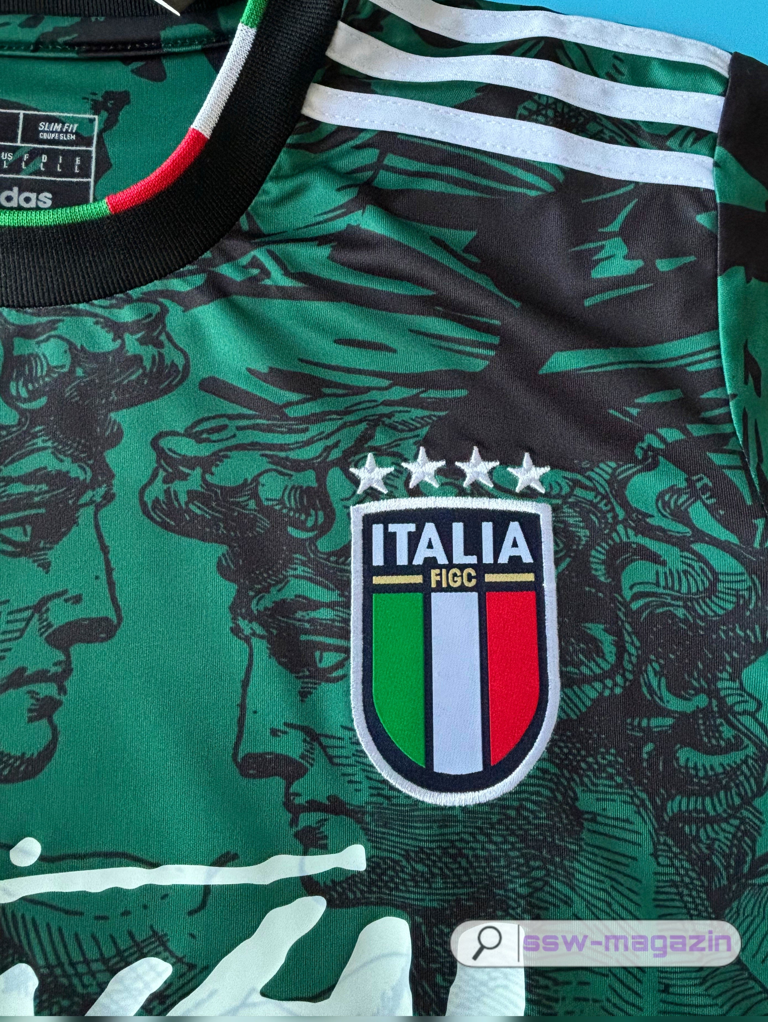 Футболка сборной Италии Stussy 2024-2025 купить. Футбольный магазин — ssw_magazin