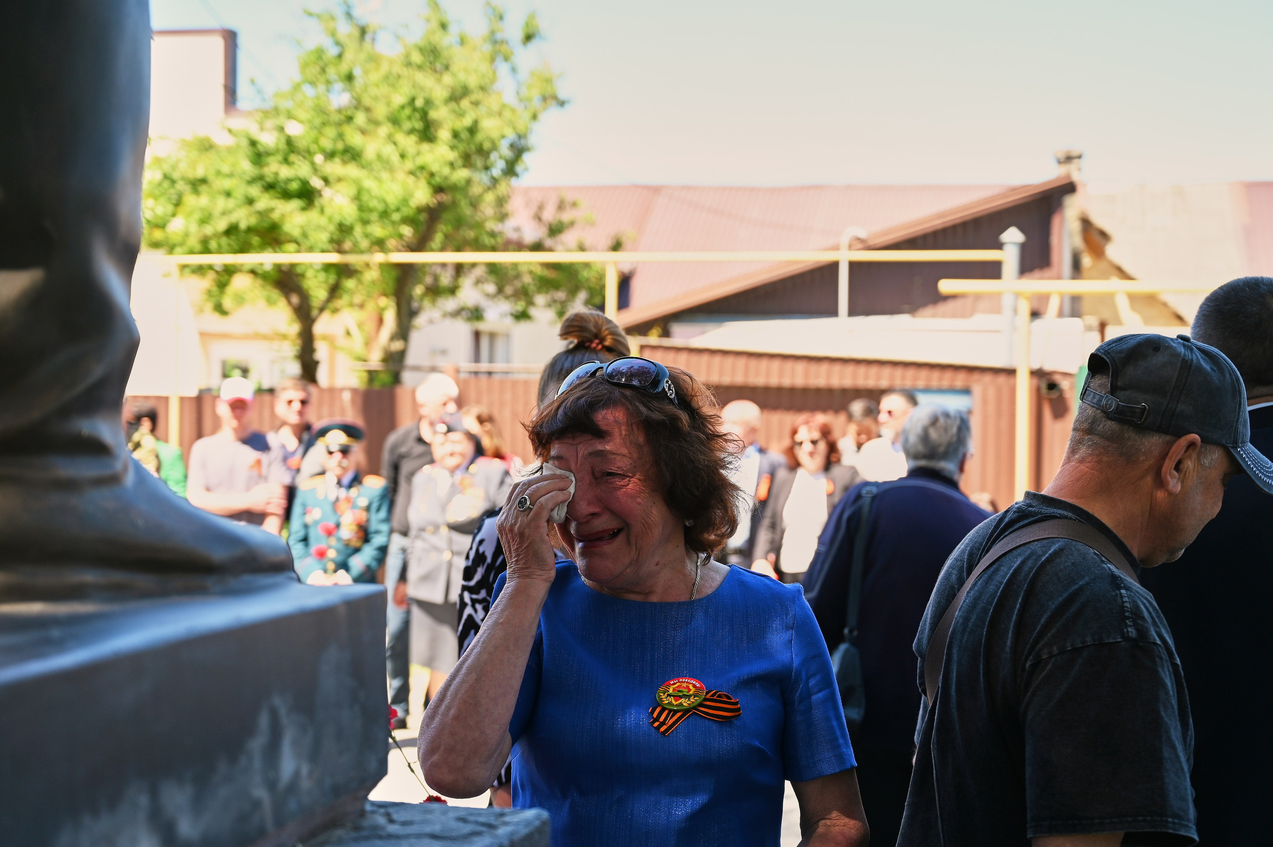 Митинг в с. Виноградное. Жизнь курорта Кабардинка в фотографиях