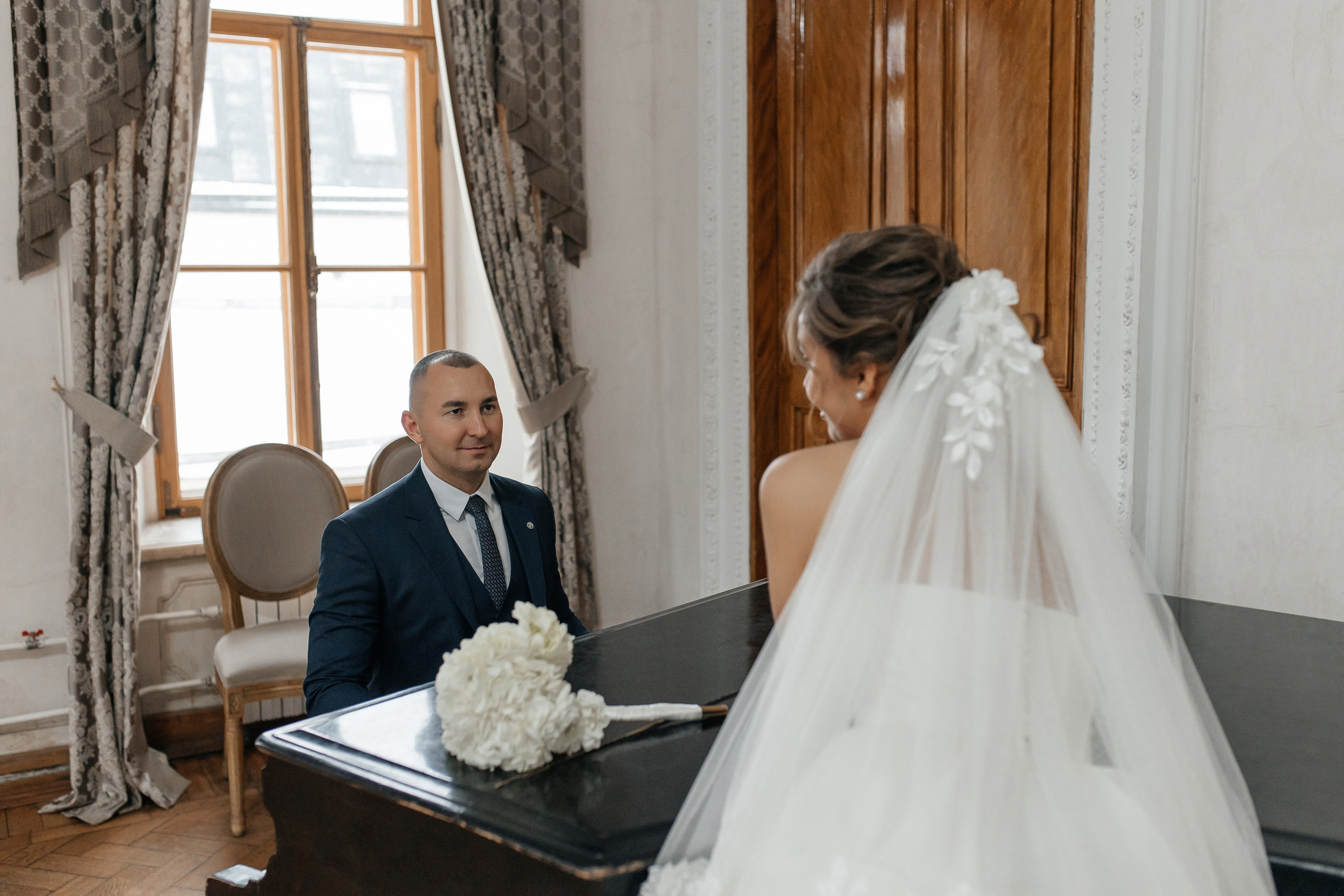 Регистрация брака в Библиотеке-читальне имени А. С. Пушкина