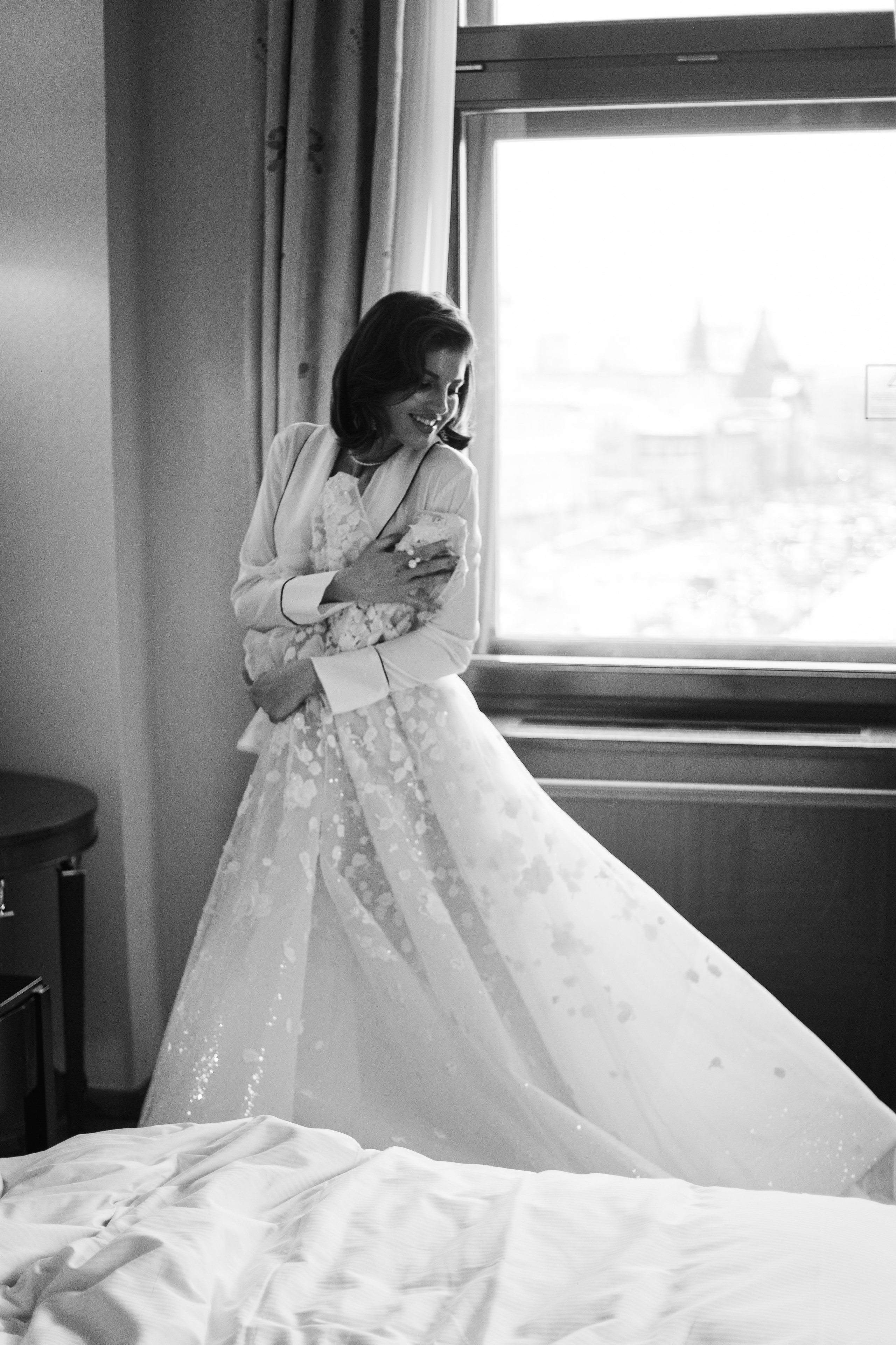 Камерная свадьба Хилтон Ленинградская, свадебная фотосессия Hilton Mos