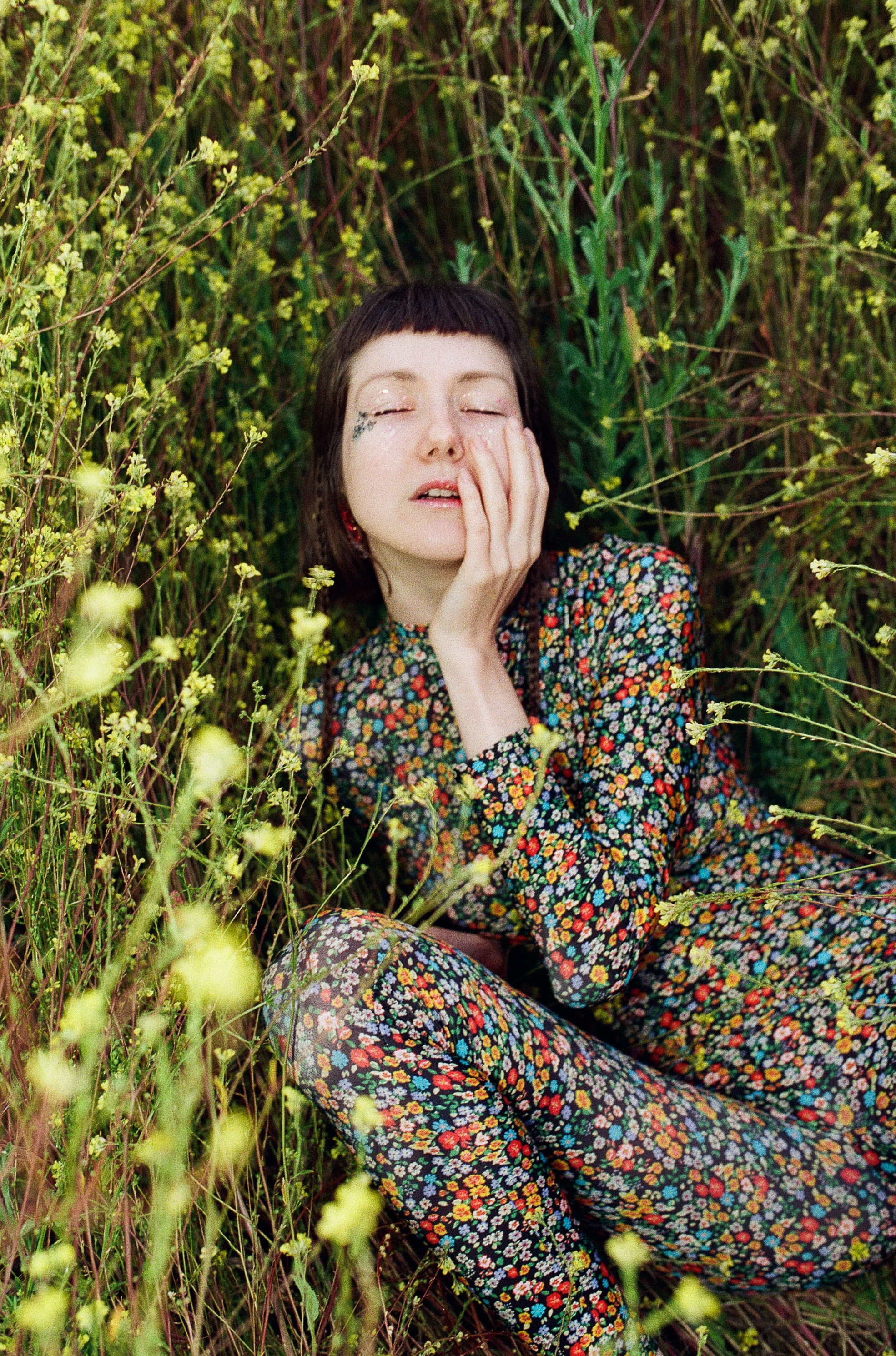 Female portrait. Film photographer in Los Angeles Anastasiya Pankova