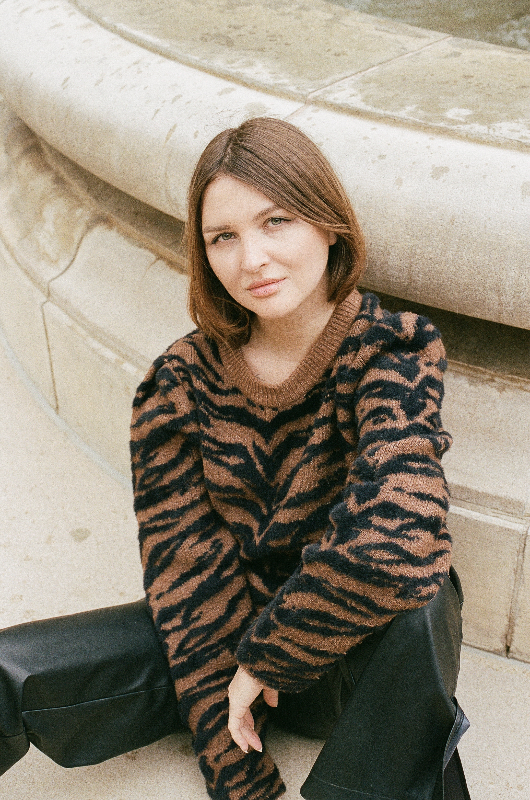 Female portrait. Film photographer in Los Angeles Anastasiya Pankova