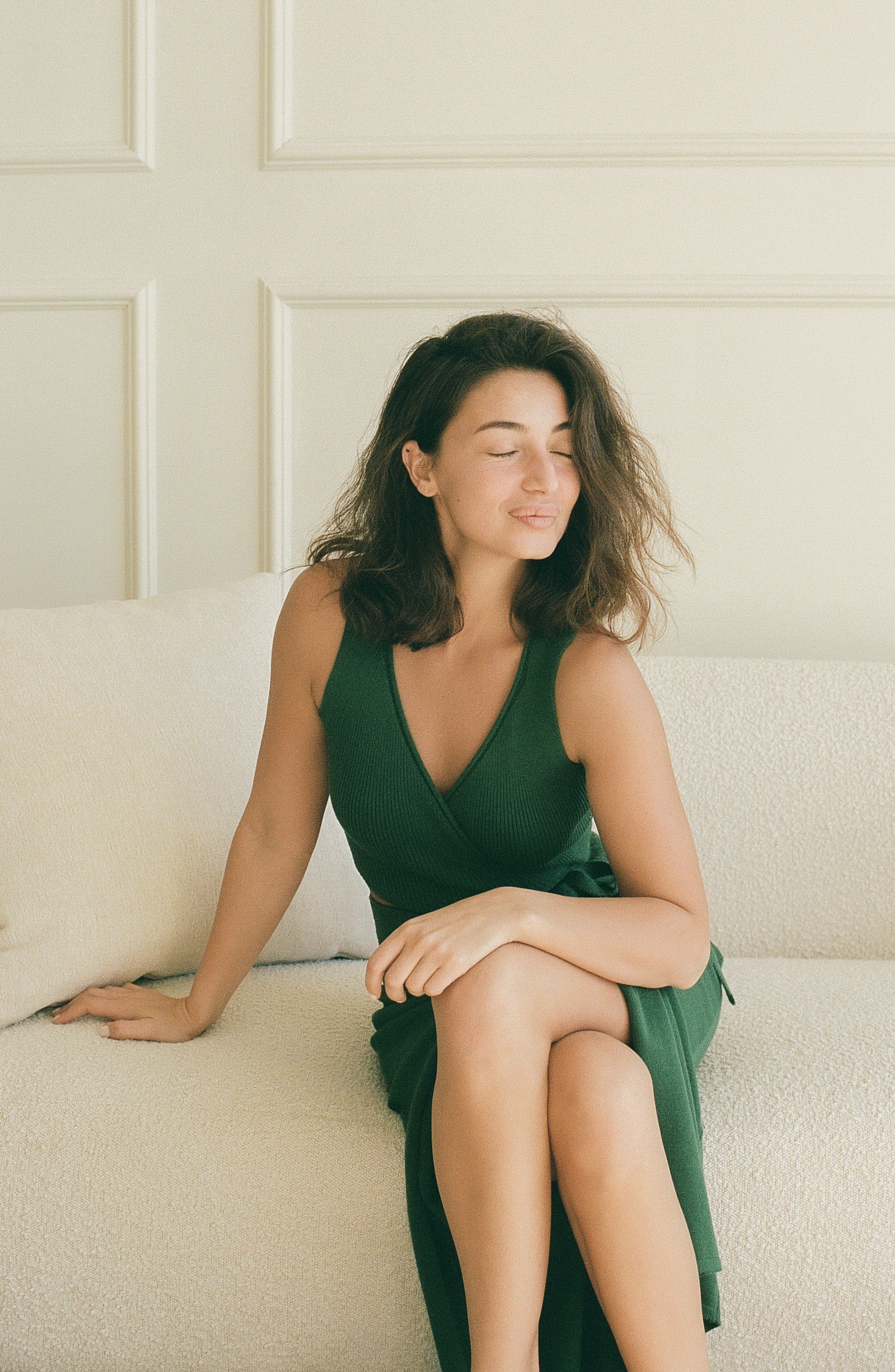 Female portrait. Film photographer in Los Angeles Anastasiya Pankova