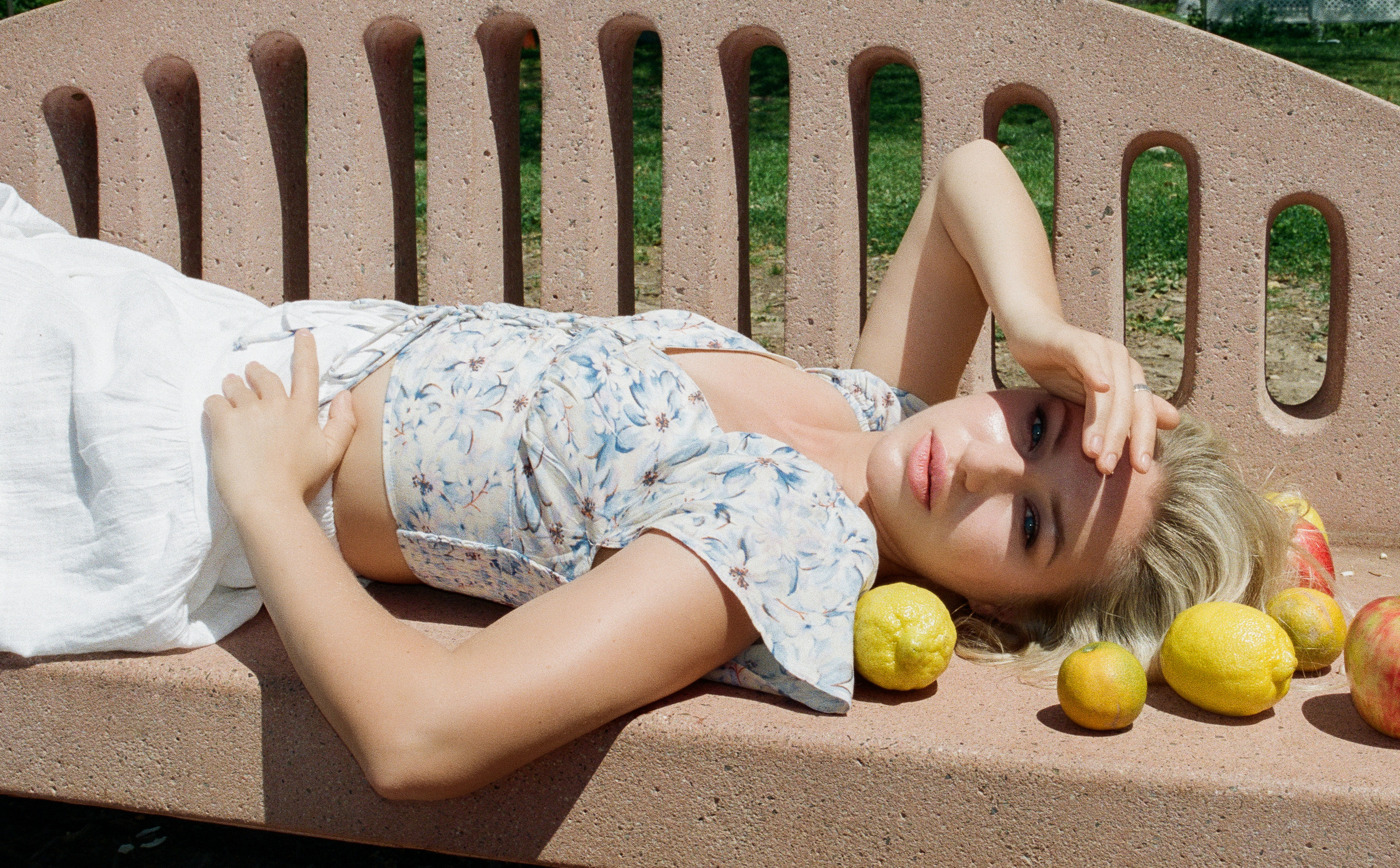 Female portrait. Film photographer in Los Angeles Anastasiya Pankova