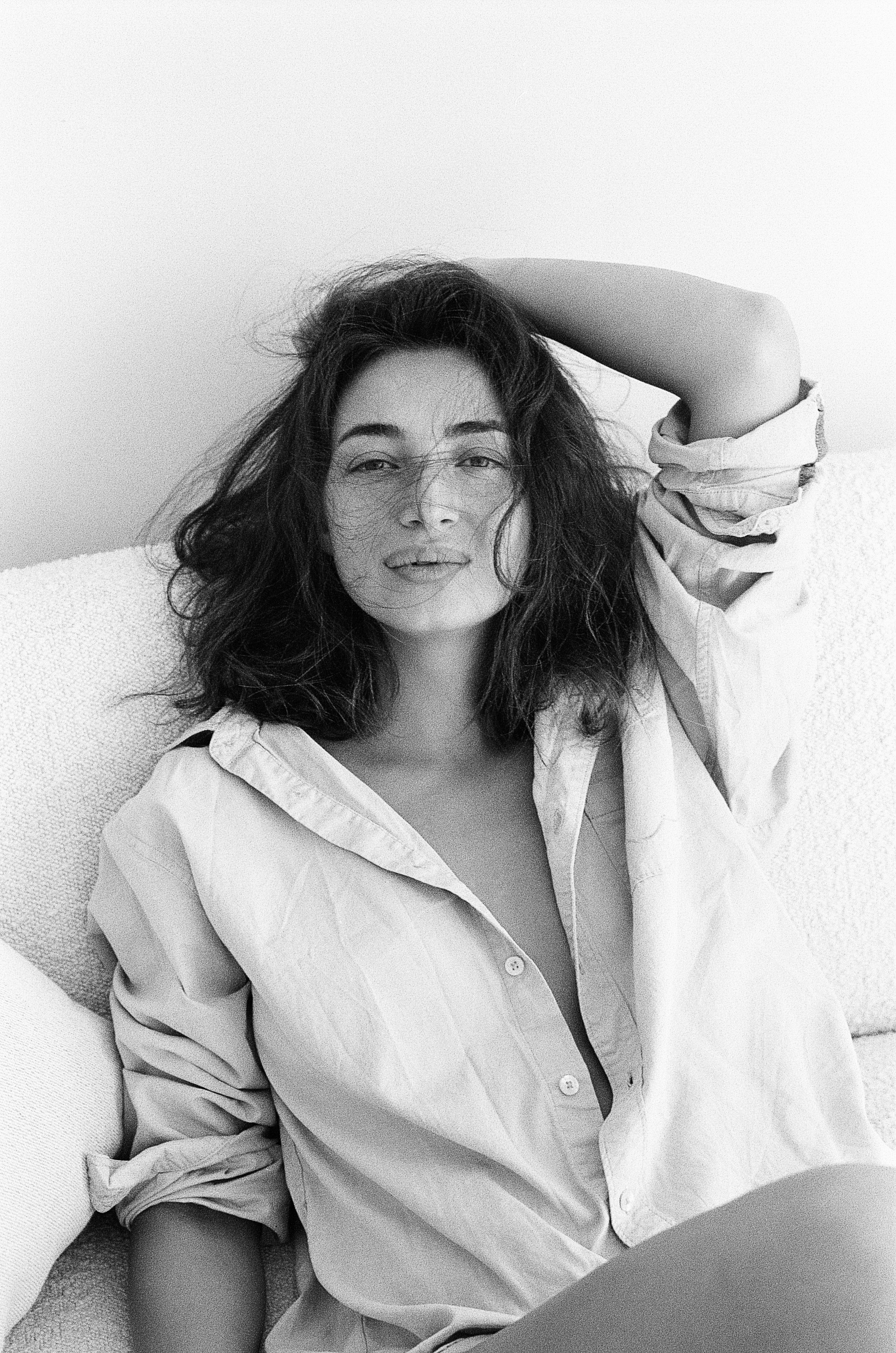 Female portrait. Film photographer in Los Angeles Anastasiya Pankova