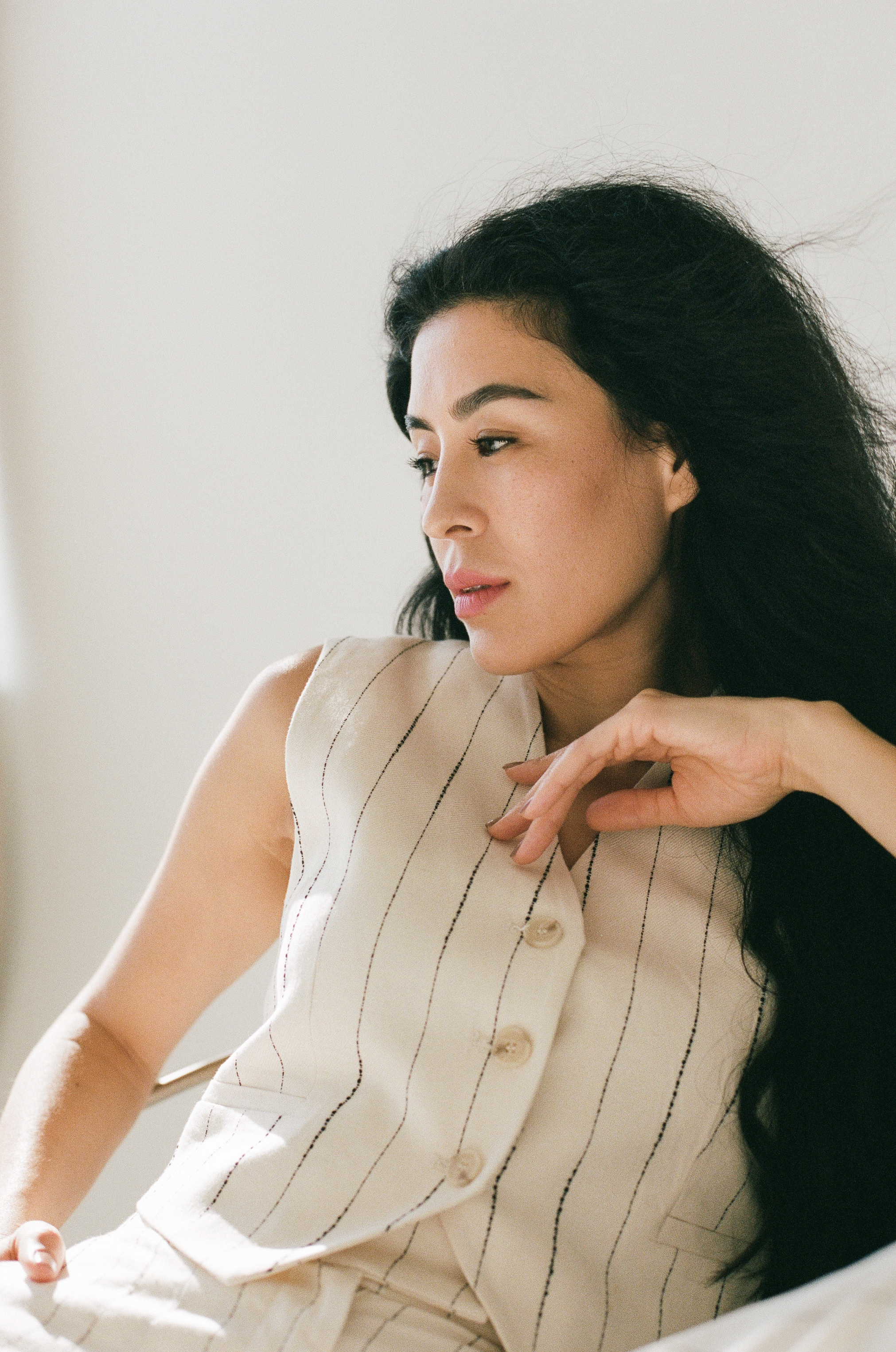 Female portrait. Film photographer in Los Angeles Anastasiya Pankova