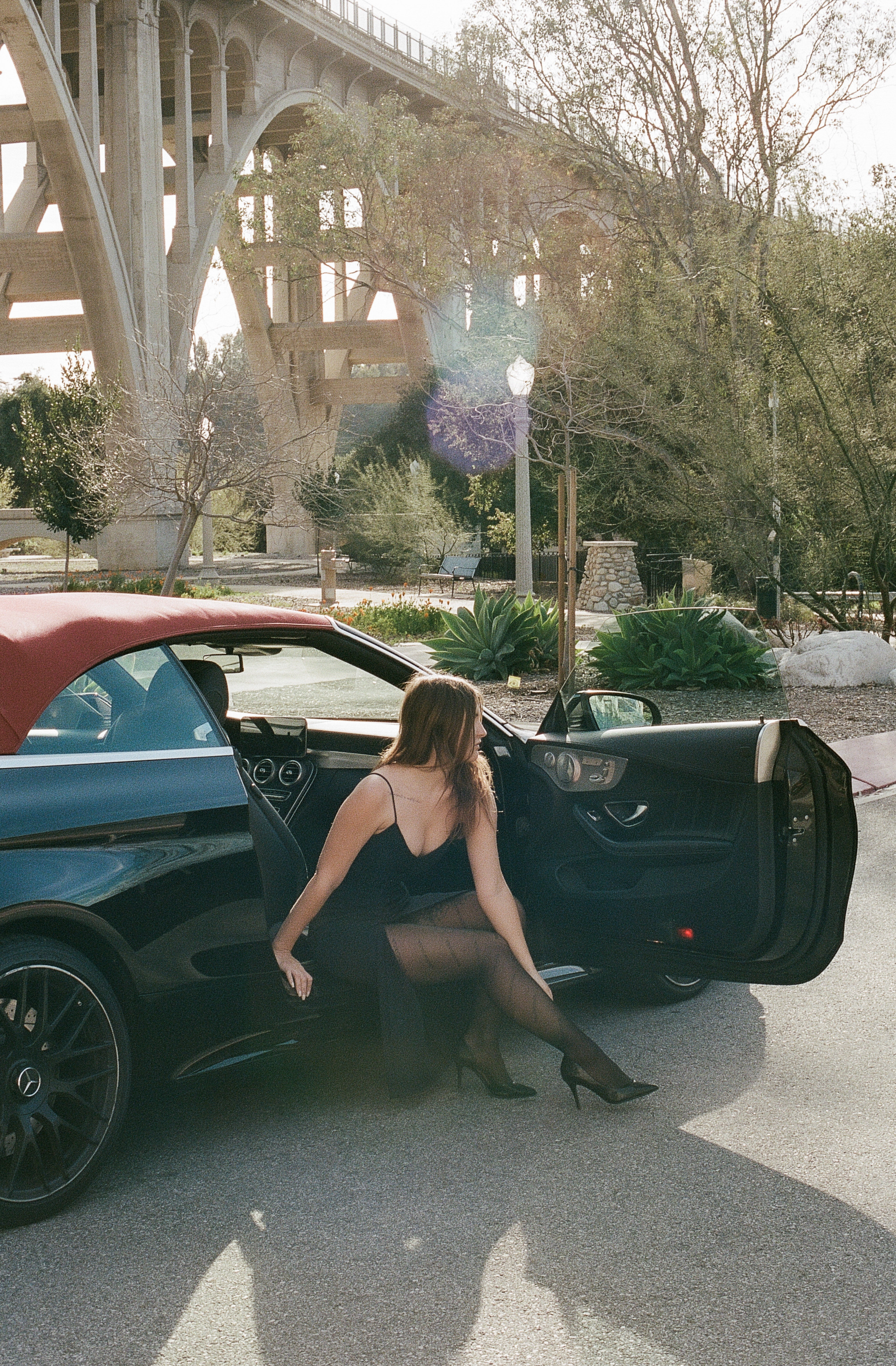 Female portrait. Film photographer in Los Angeles Anastasiya Pankova