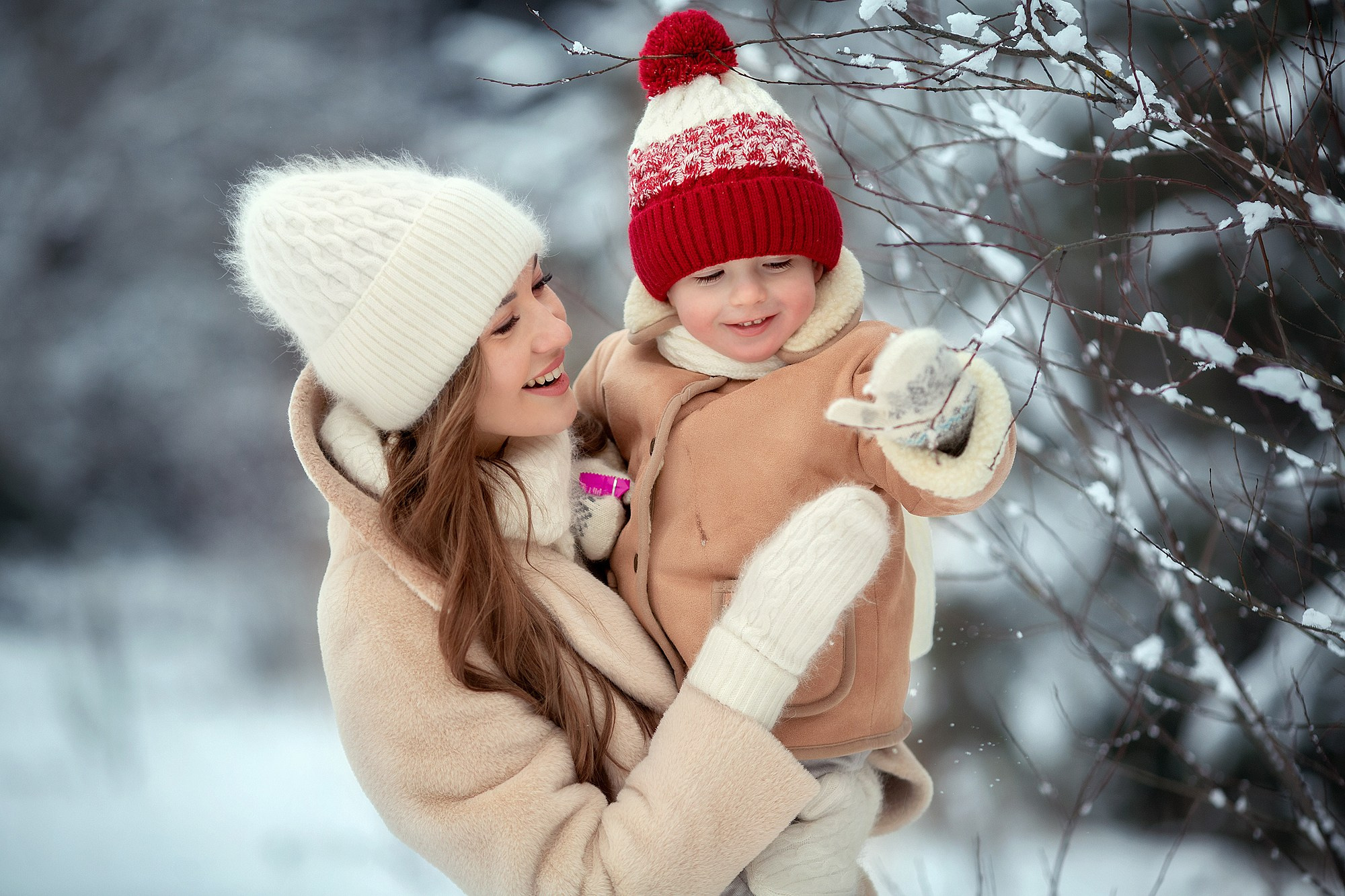 Зимняя семейная Фотосессия. Tatyana Nadezhdina Family photographer