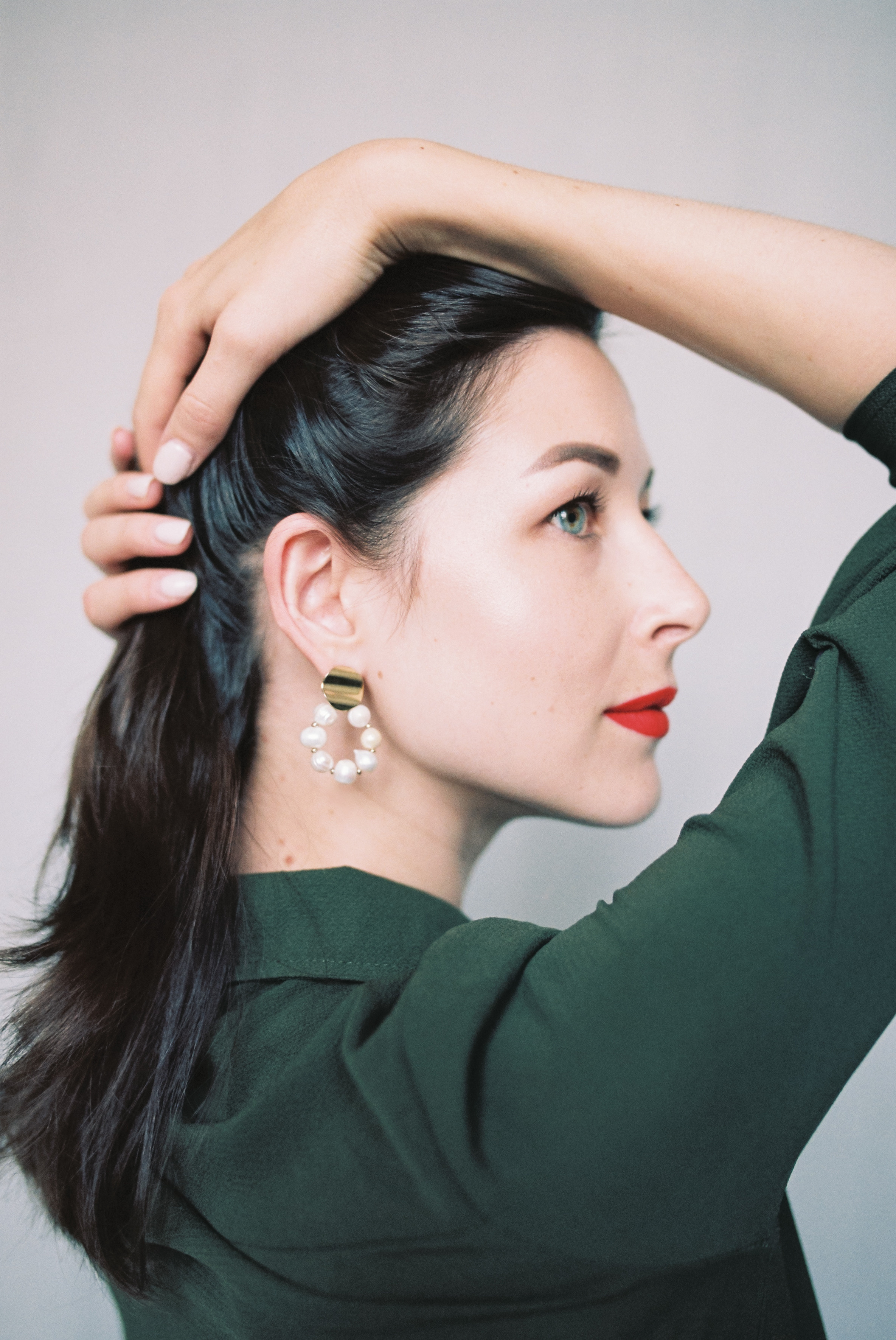 Female portrait. Film photographer in Los Angeles Anastasiya Pankova