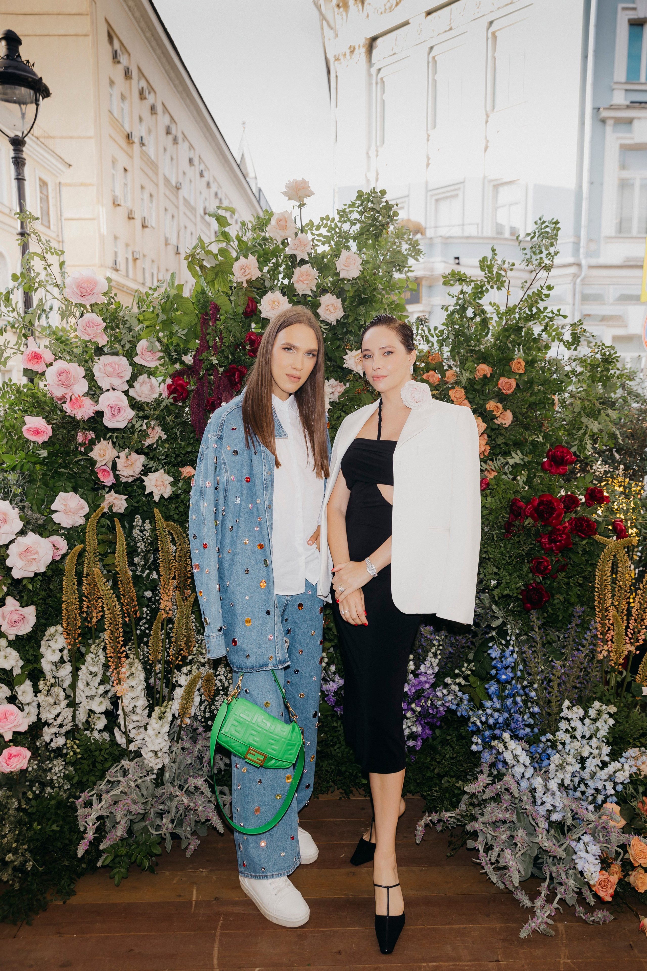 Алексей Жидковский и Ирина Зарькова на открытии летней веранды ресторана «Гвидон»