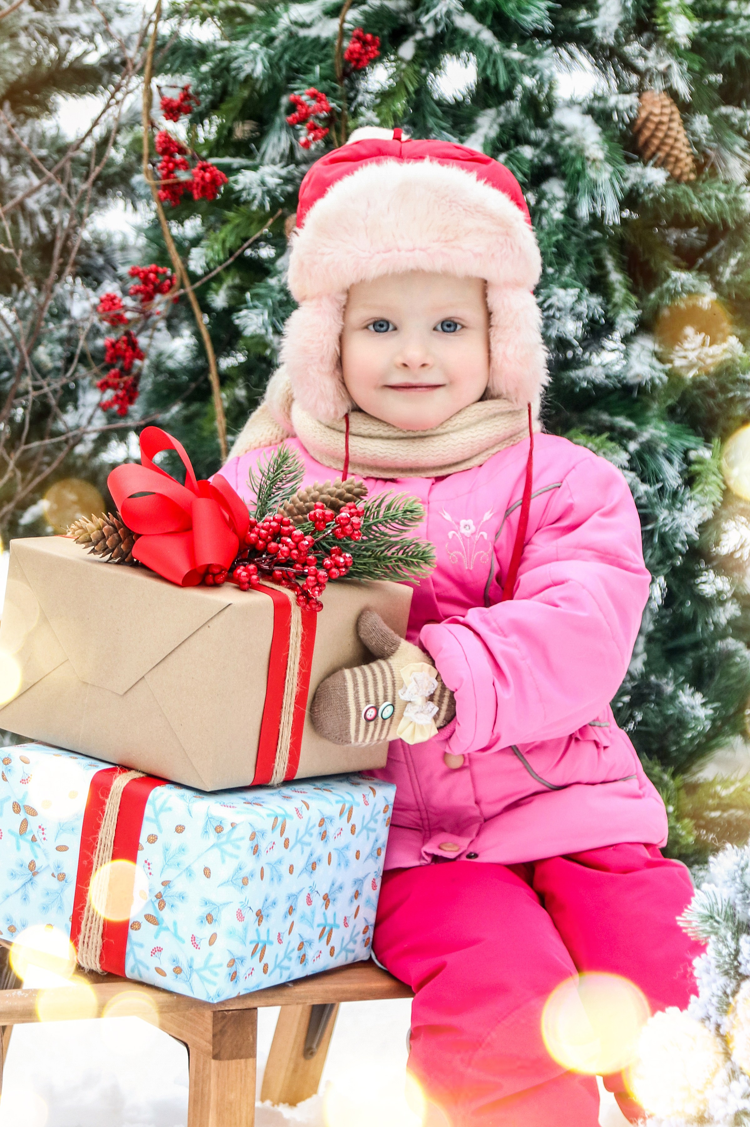 Портреты. Три Жирафа