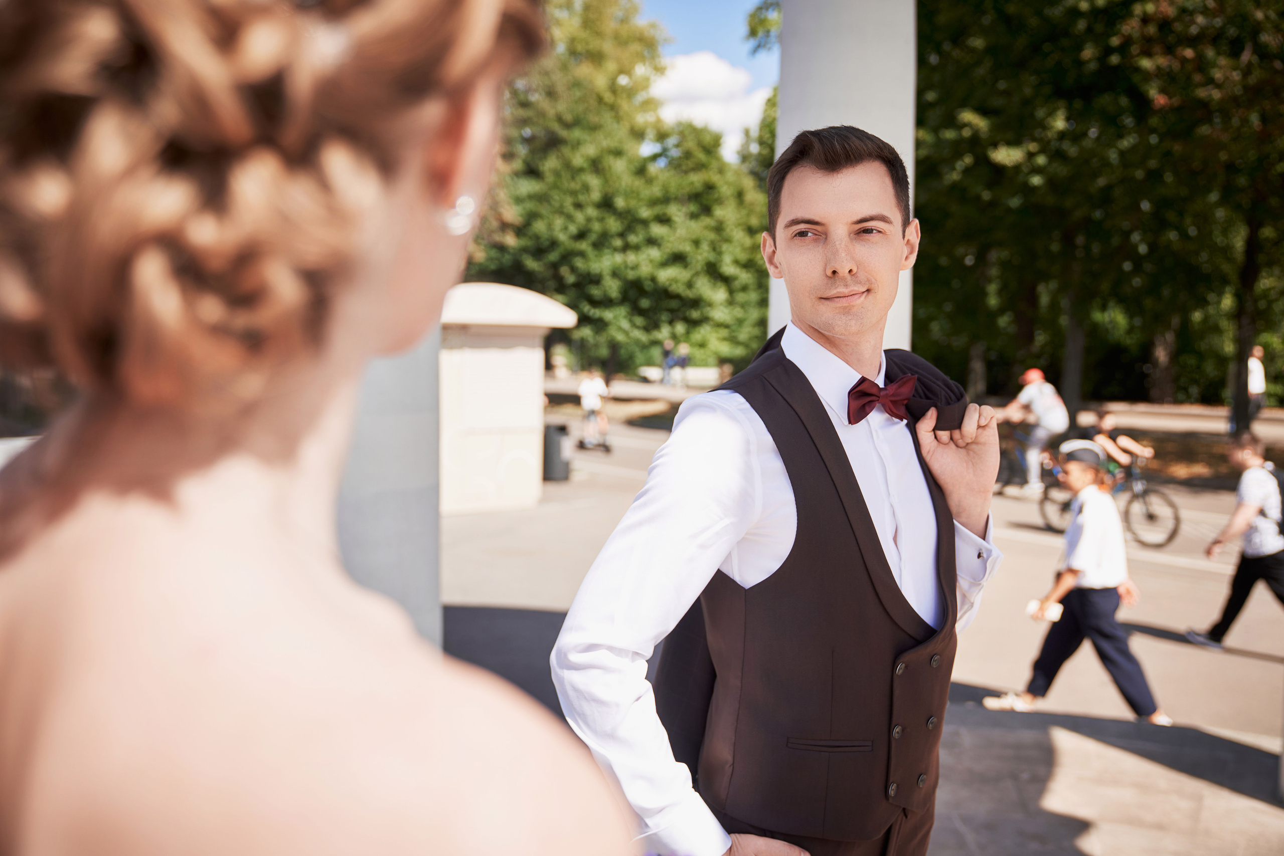 Свадебная фотосессия Евгения и Натальи. Фотограф Евгений Опарин