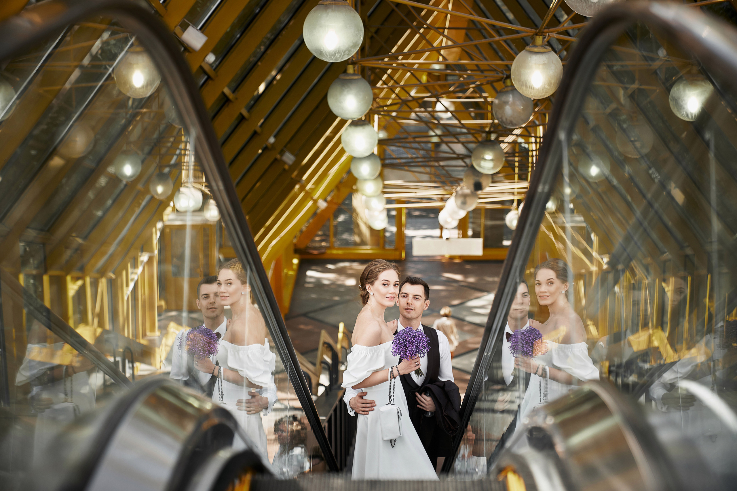 Свадебная фотосессия Евгения и Натальи. Фотограф Евгений Опарин