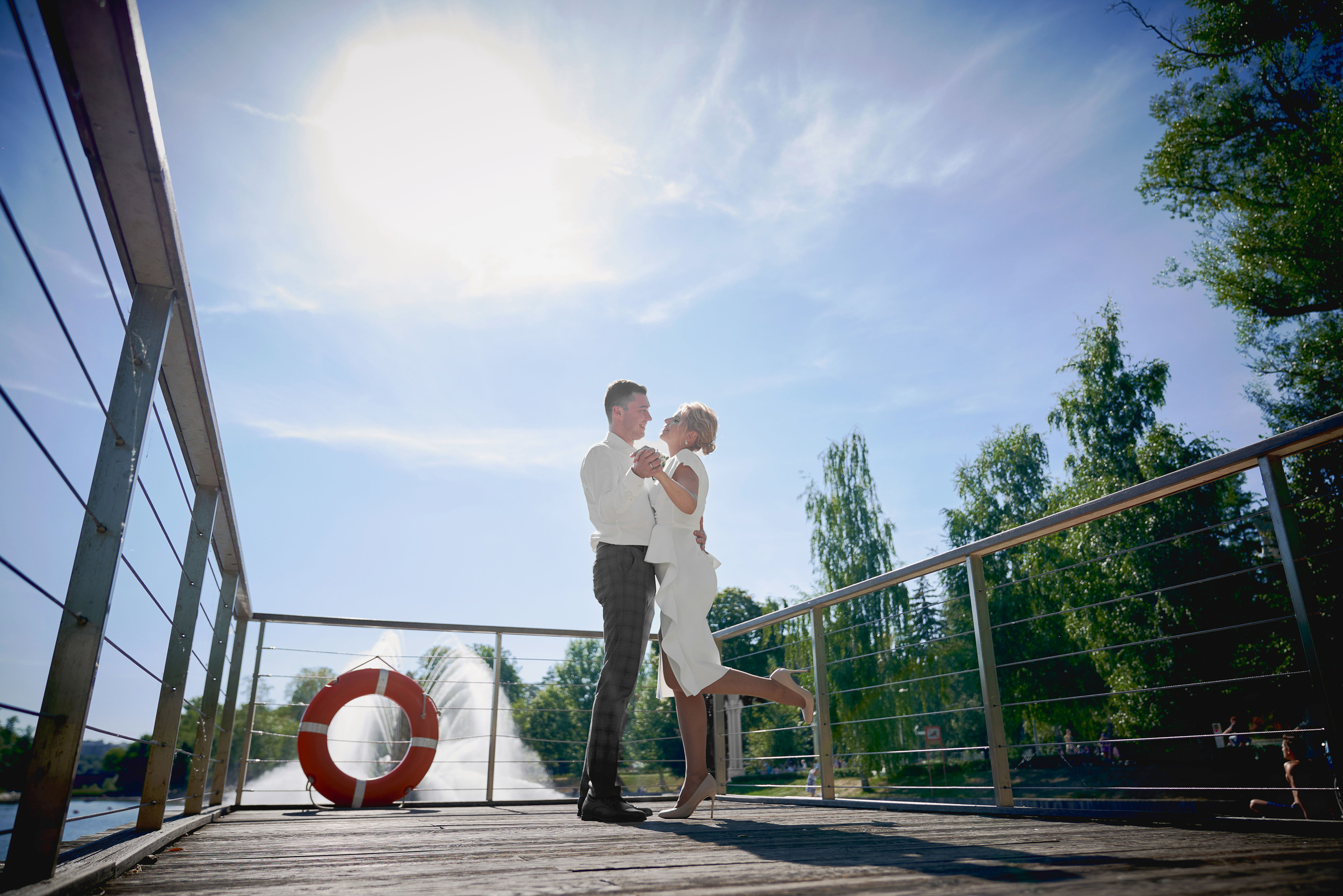 Свадьба на ВДНХ. Фотограф Евгений Опарин