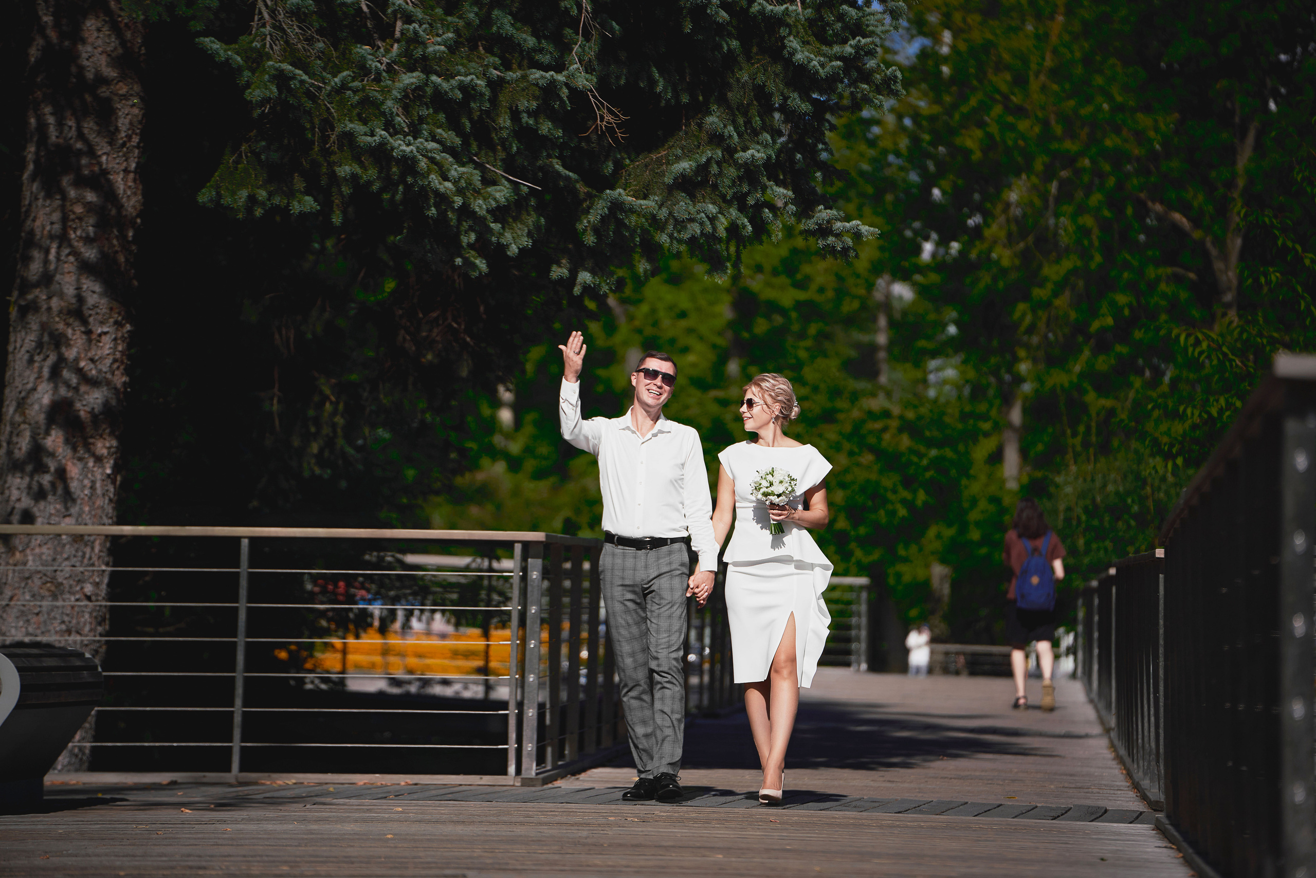 Свадьба на ВДНХ. Фотограф Евгений Опарин