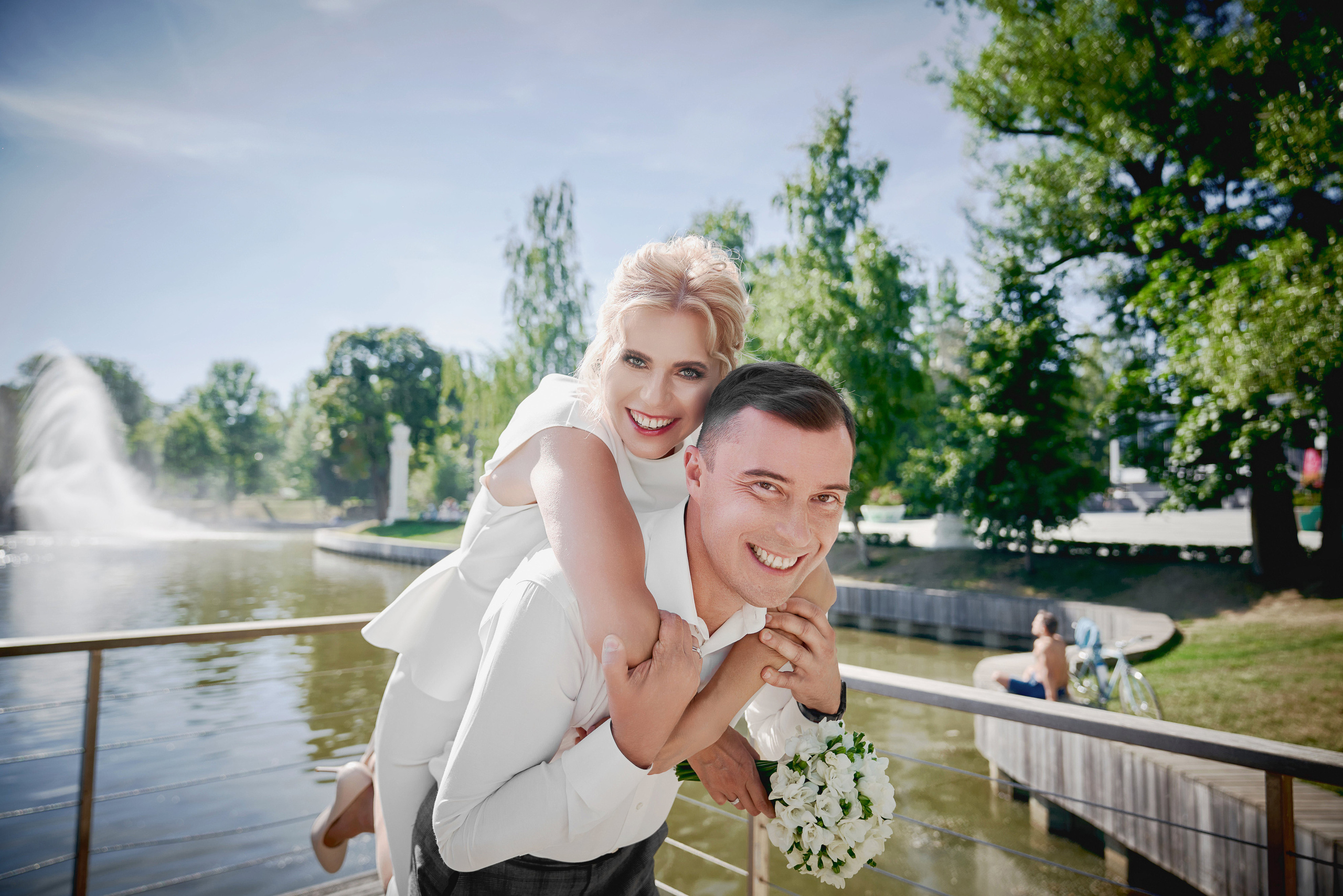 Свадьба на ВДНХ. Фотограф Евгений Опарин