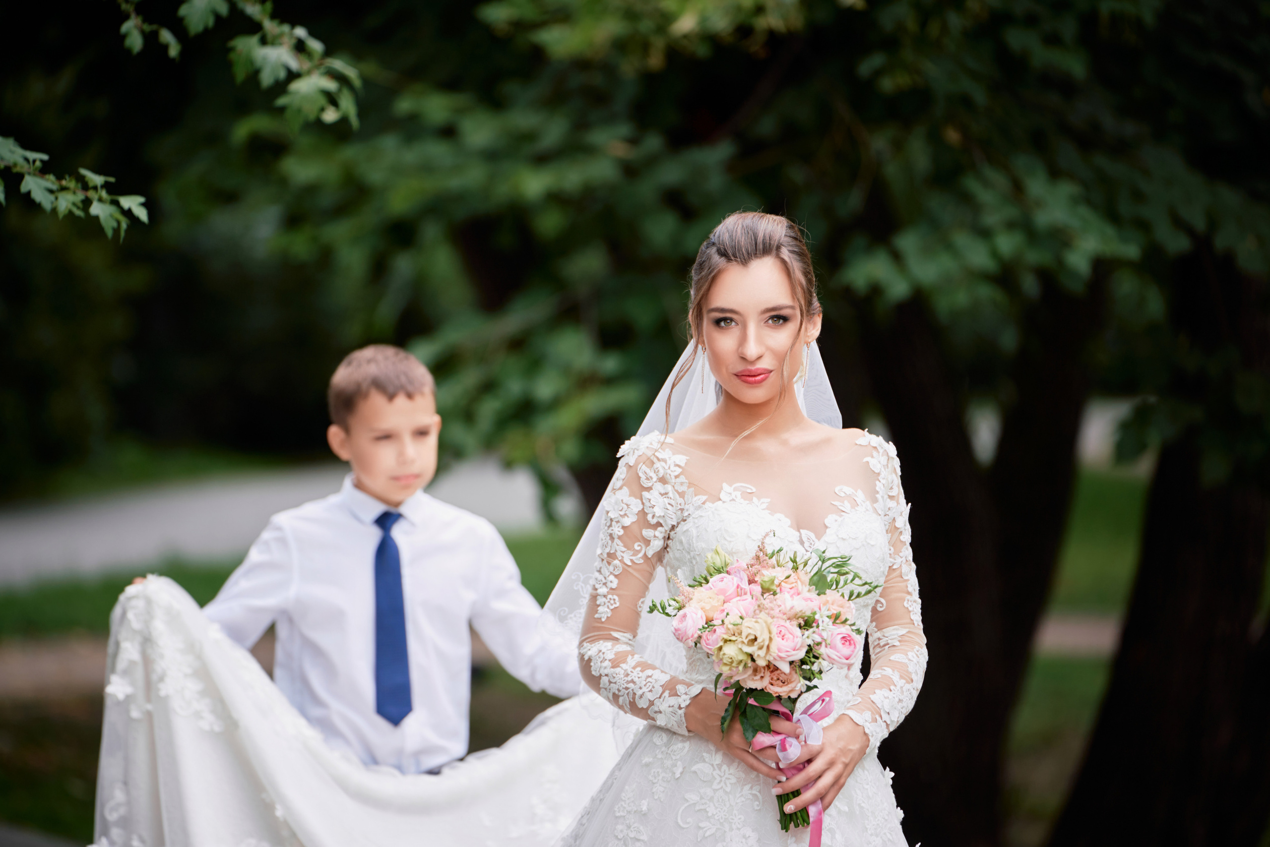 Свадебная прогулка в Воронцовском парке, Вернандский ЗАГС Москвы