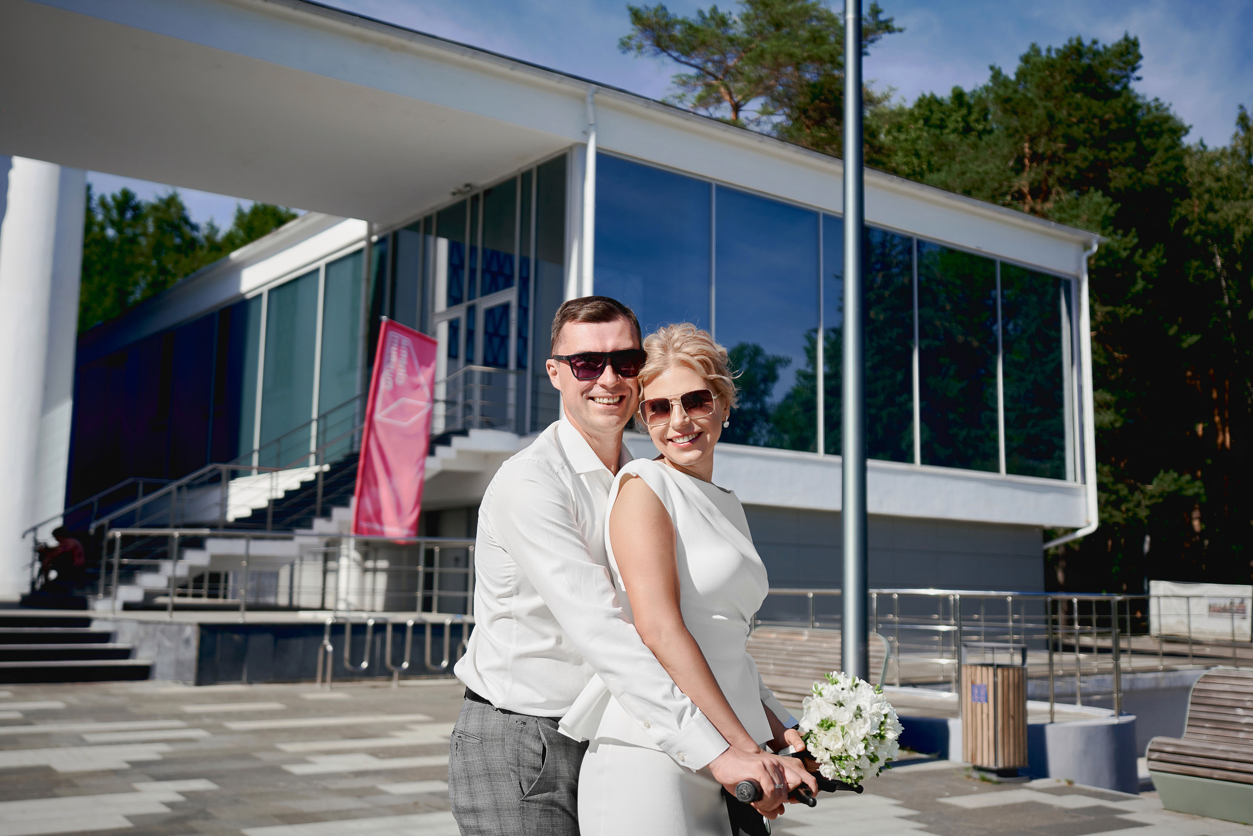 Свадьба на ВДНХ. Фотограф Евгений Опарин