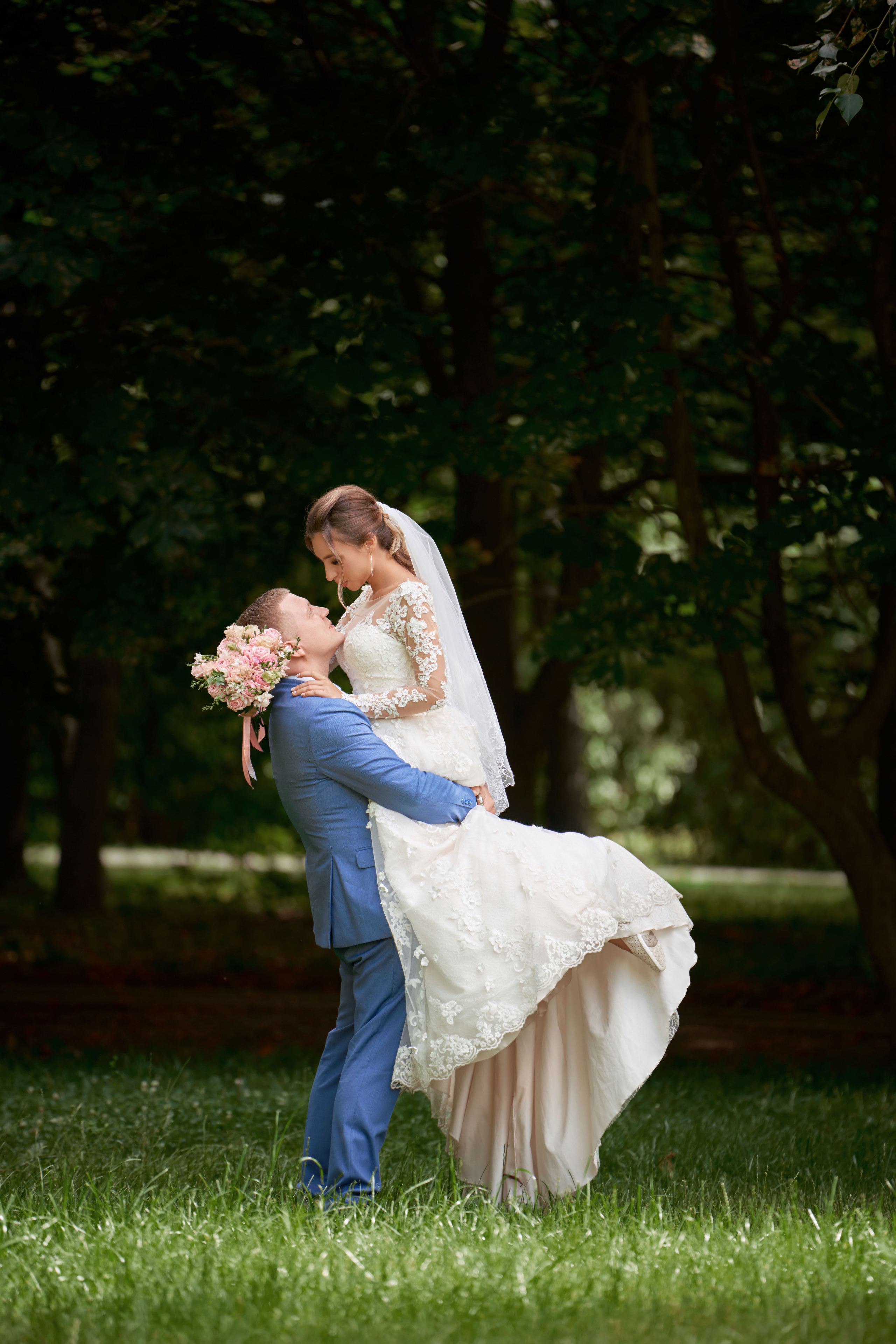 Свадебная прогулка в Воронцовском парке, Вернандский ЗАГС Москвы