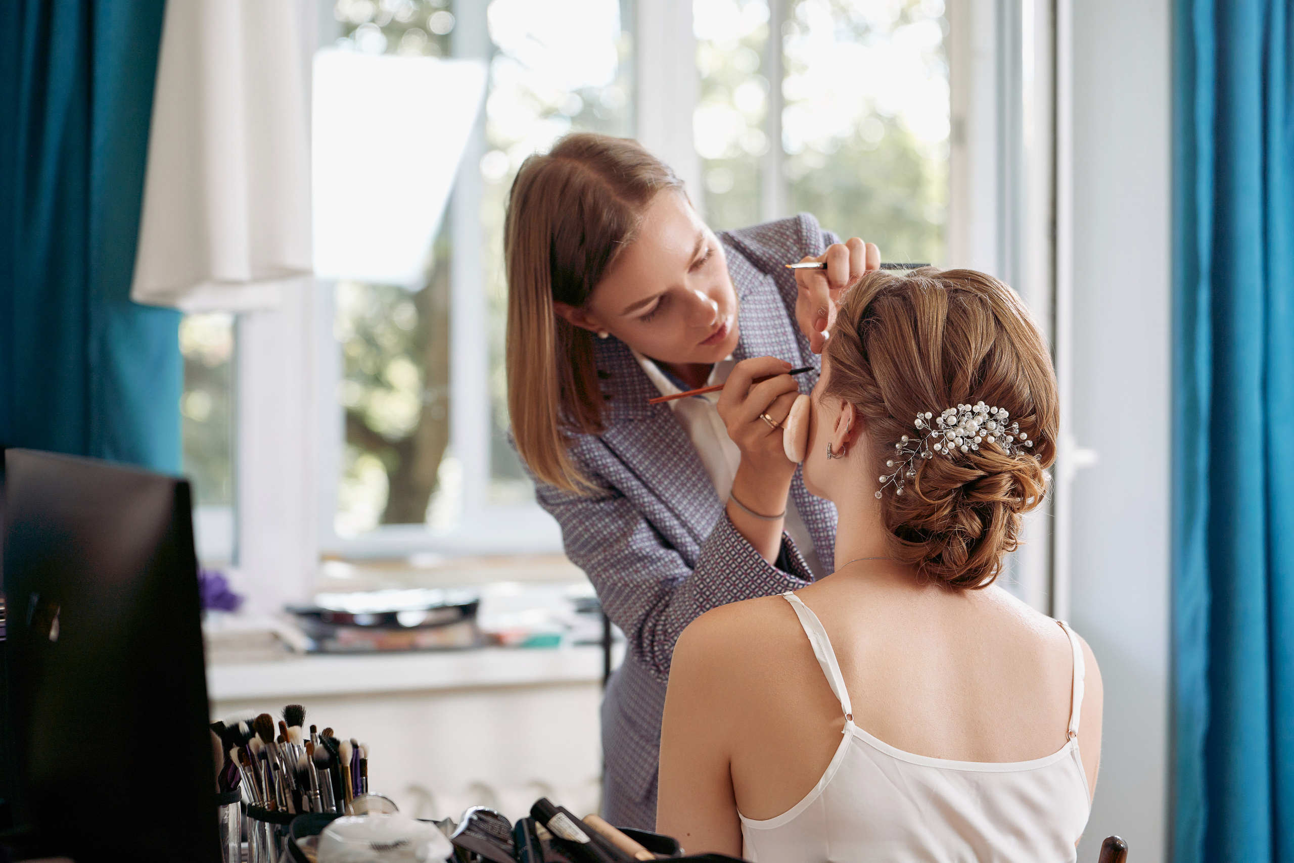 Работа визажиста