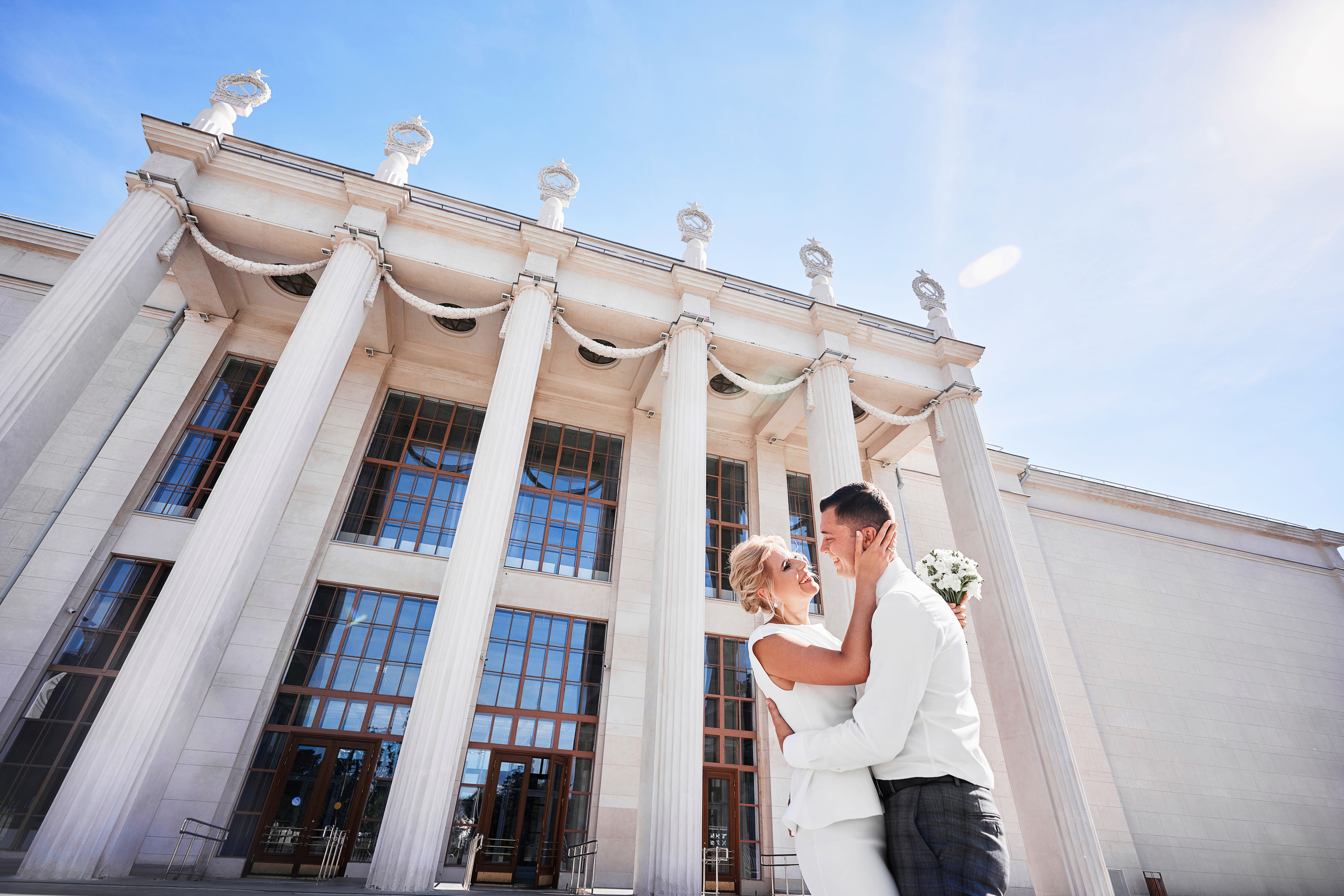 Свадьба на ВДНХ. Фотограф Евгений Опарин