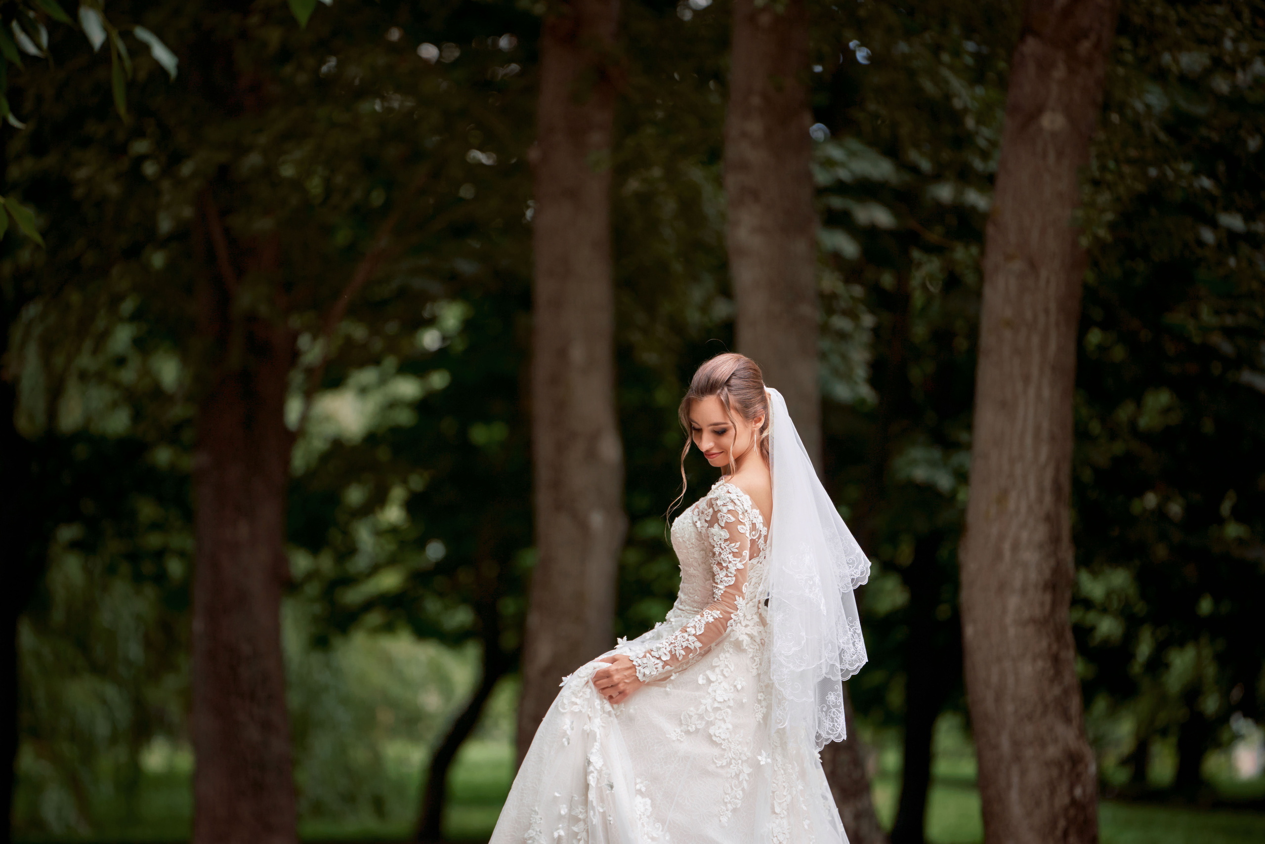 Свадебная прогулка в Воронцовском парке, Вернандский ЗАГС Москвы