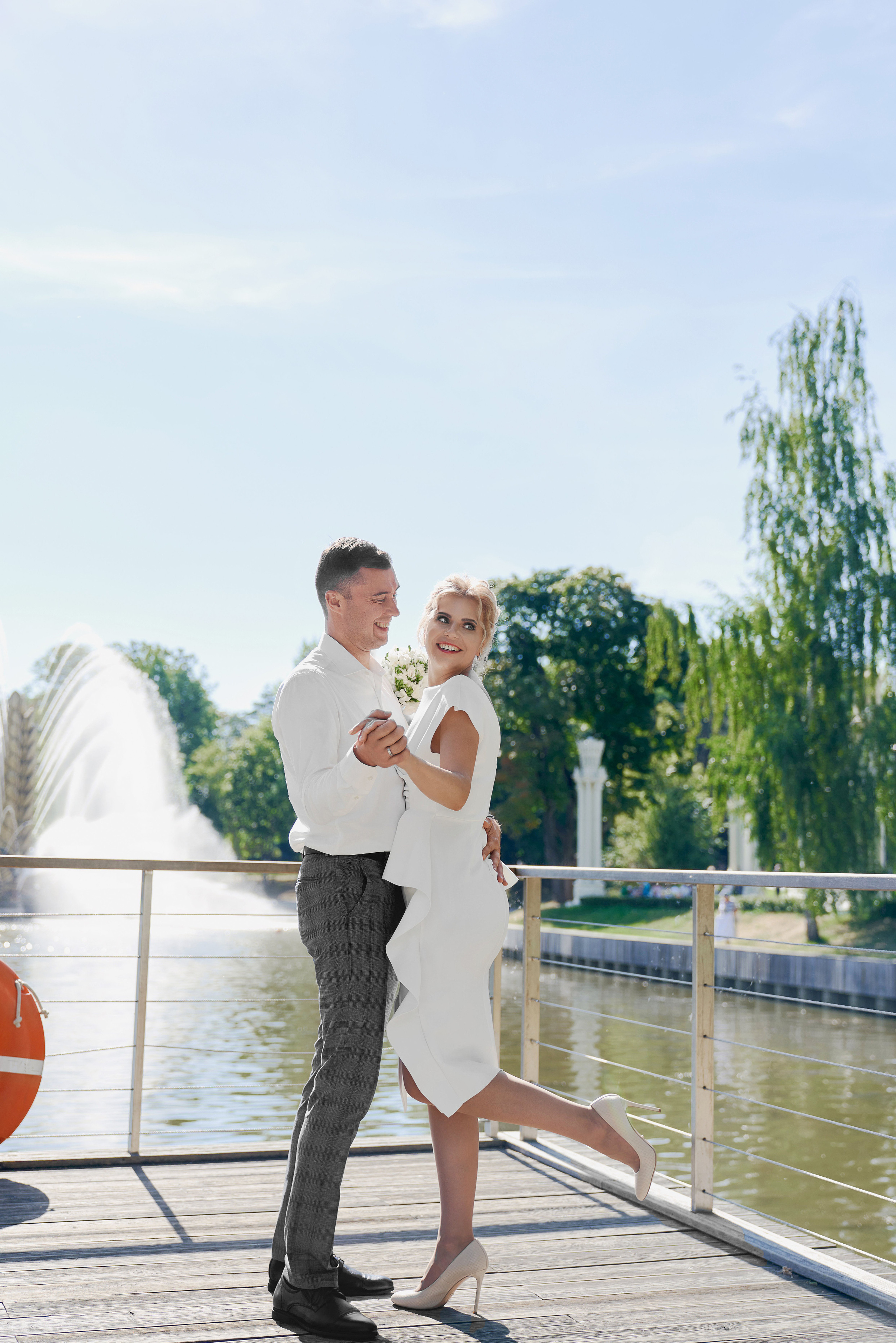 Свадьба на ВДНХ. Фотограф Евгений Опарин